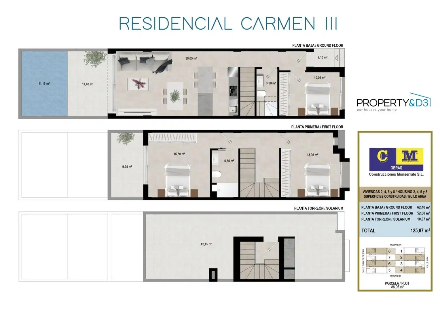 Maison mitoyenne avec piscine à vendre à San Javier ciudad, imagen 22