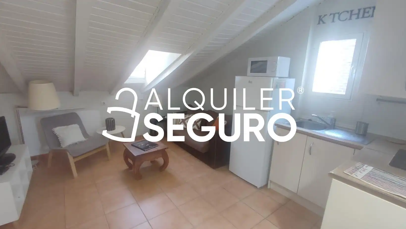 Kitchen of Study for rent in Madrid  with Air Conditioner, Heating and Furnished