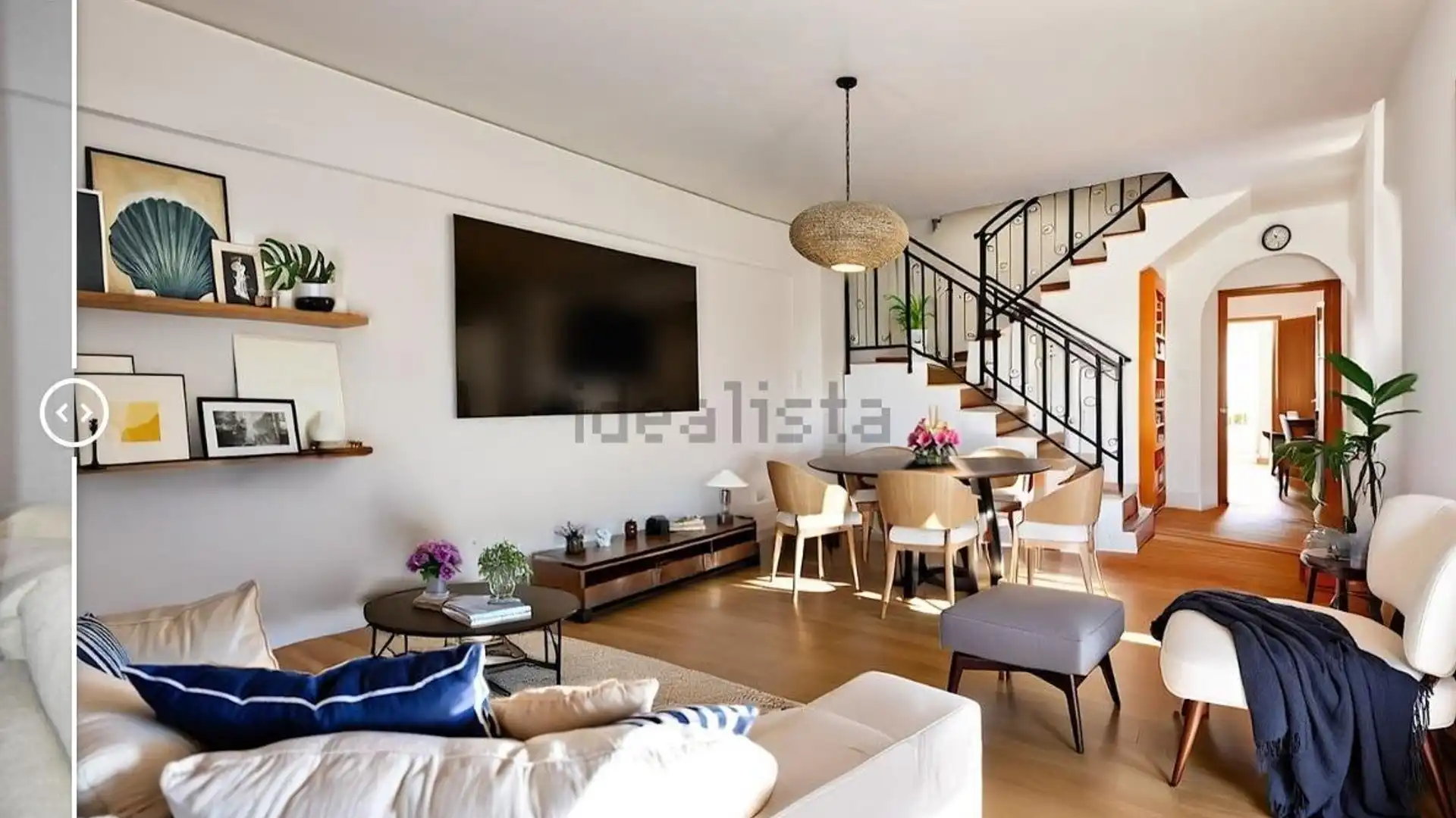 Sala d'estar de Dúplex en venda en Mazarrón amb Terrassa, Traster i Moblat