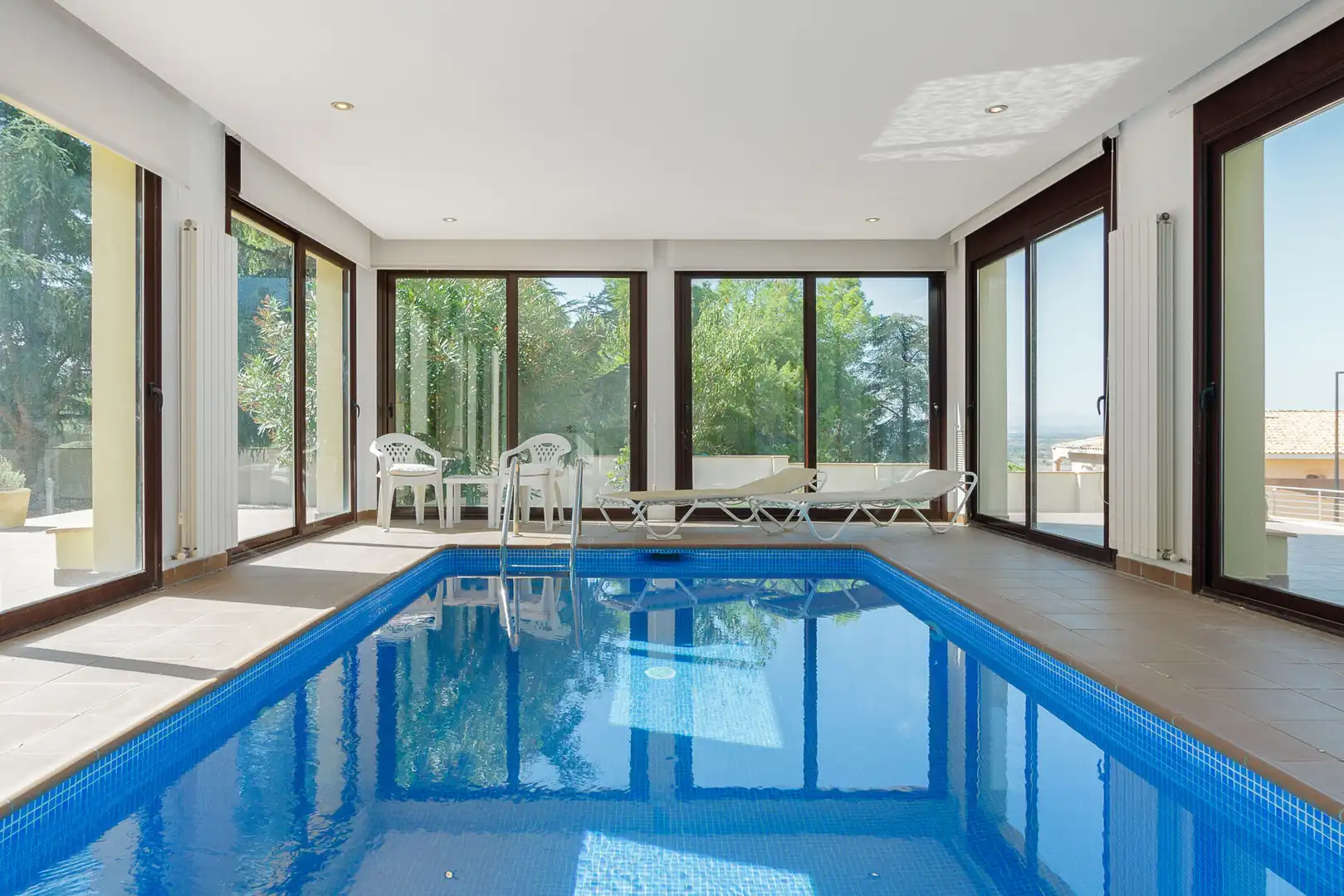 Piscina de Casa o chalet en venta en Pau con Aire acondicionado, Calefacción y Jardín privado