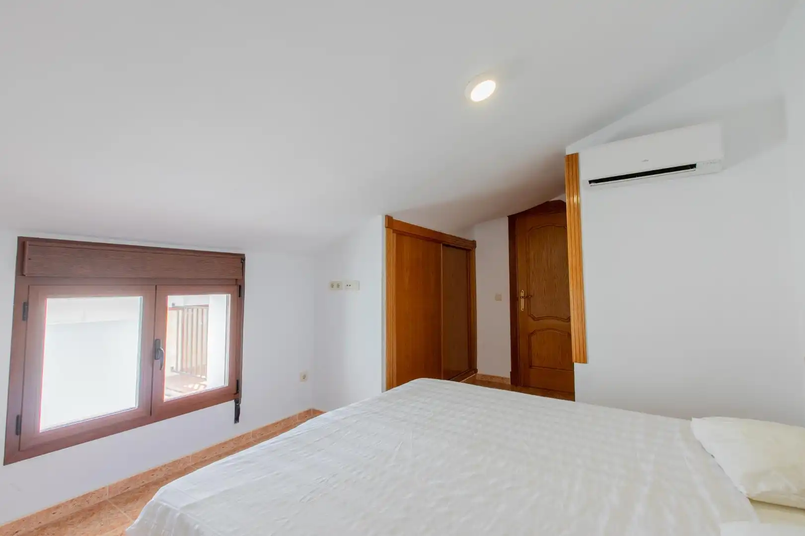 Schlafzimmer von Maisonette zur Miete in Fuengirola mit Klimaanlage, Terrasse und Möbliert