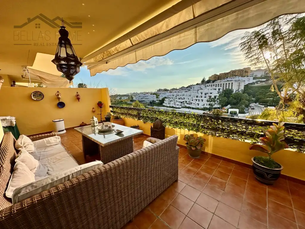Terraza de Piso en venta en Estepona con Aire acondicionado, Terraza y Piscina