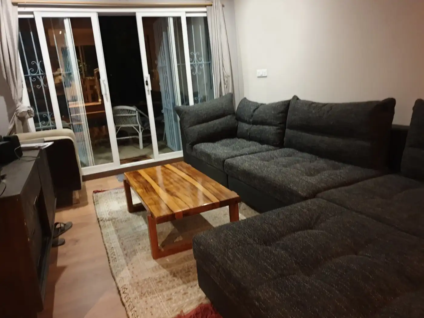 Living room of Houses for sale in Calpe / Calp  with Air Conditioner, Heating and Private garden