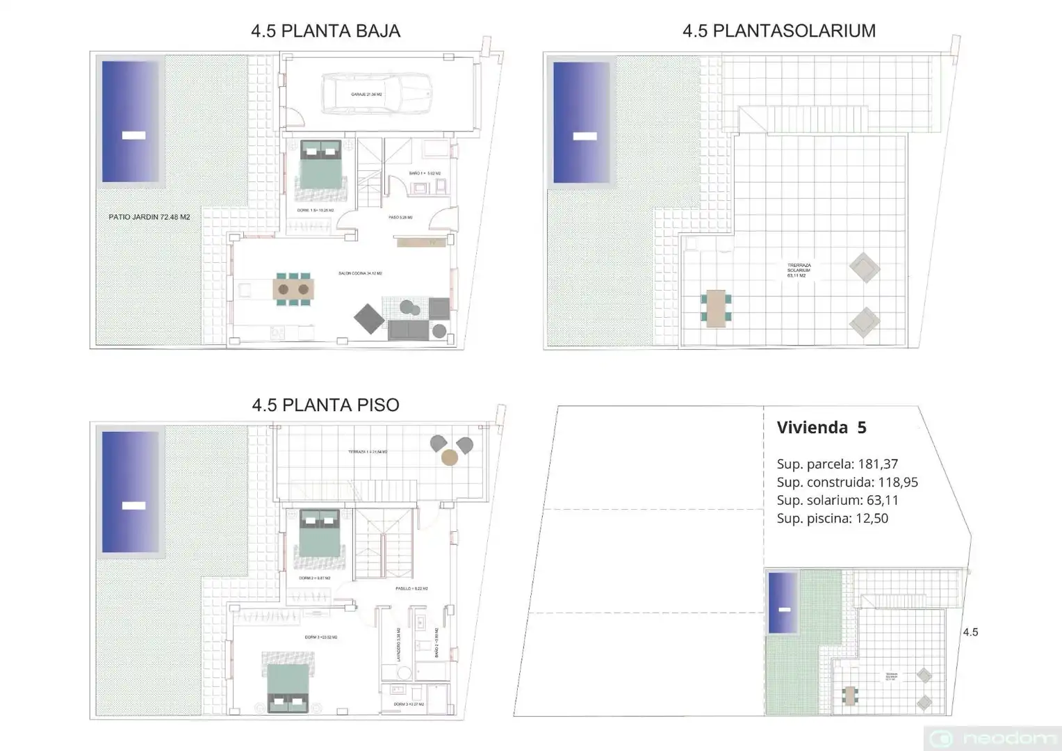 Casa amb piscina en venda a Mar Menor de Cartagena – Cabo de Palos, imagen 9