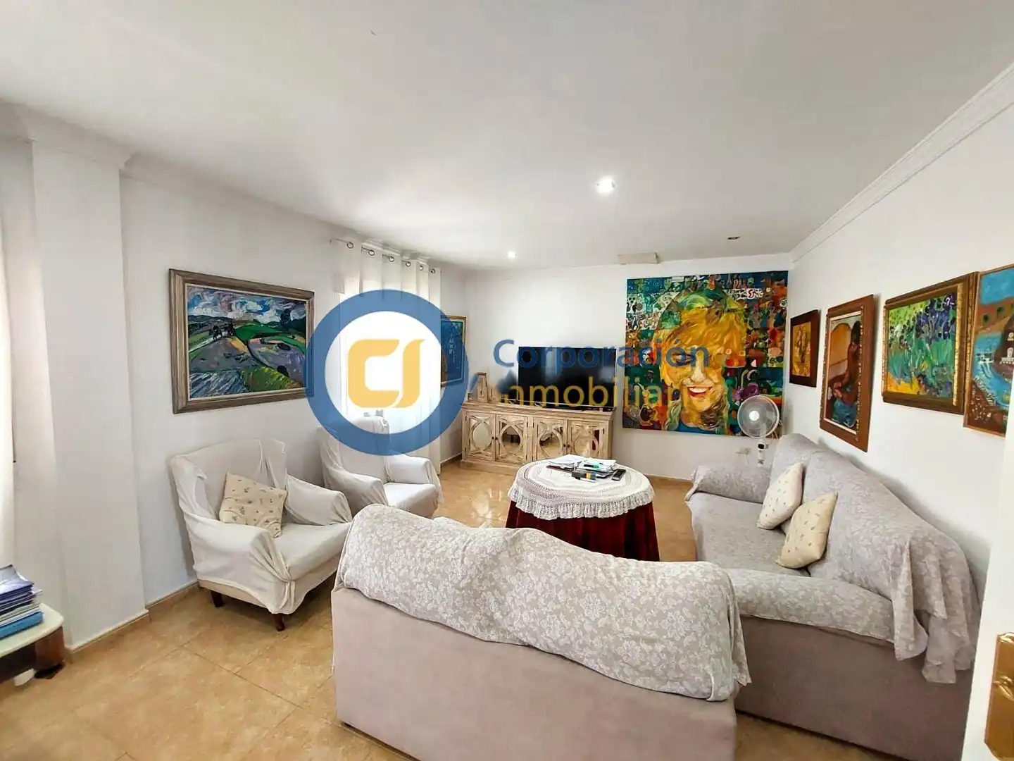 Sala de estar de Casa o chalet en venta en Lorca con Jardín privado, Terraza y Trastero