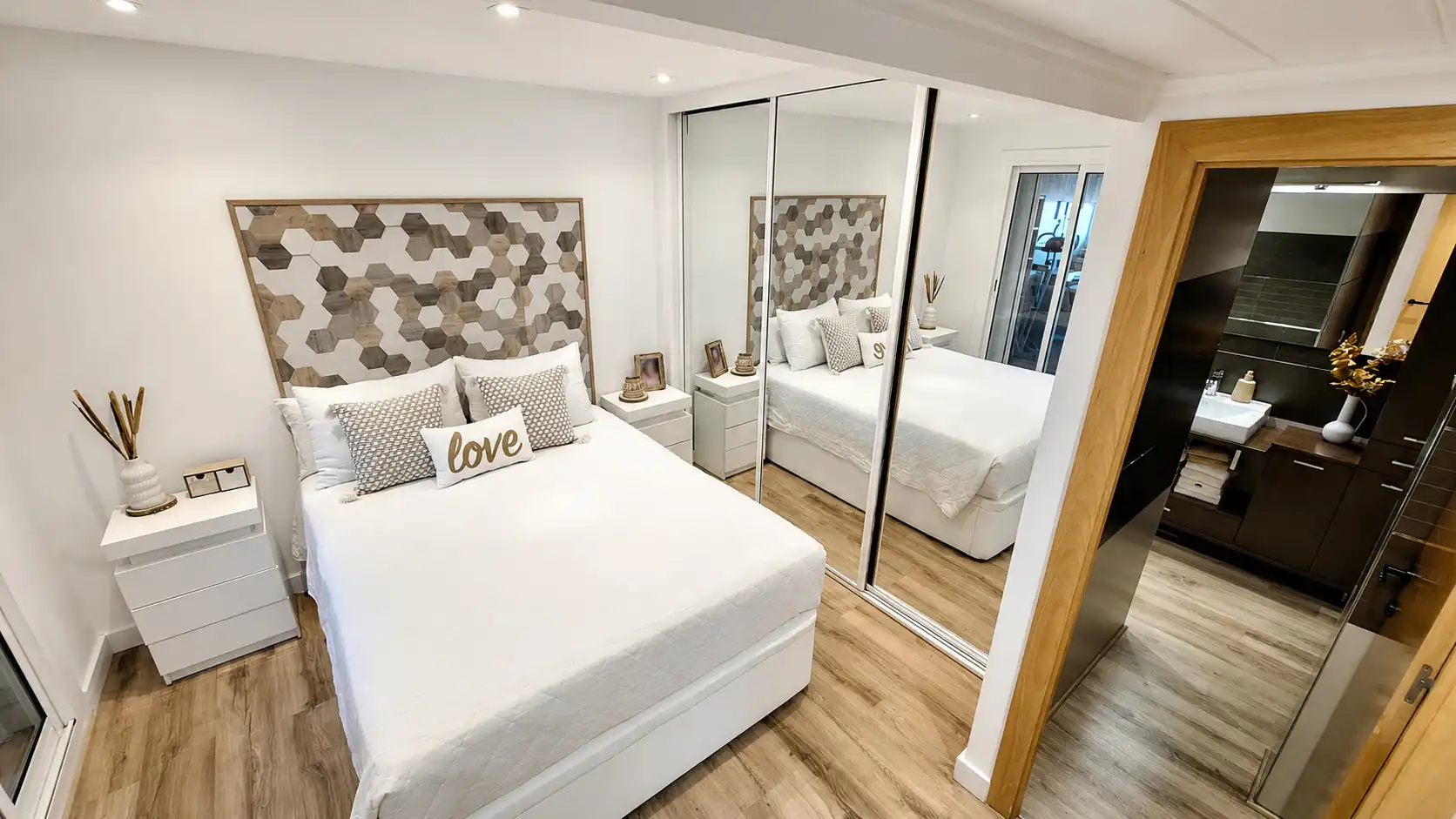 Schlafzimmer von Dachboden zum Verkauf in Barcelona