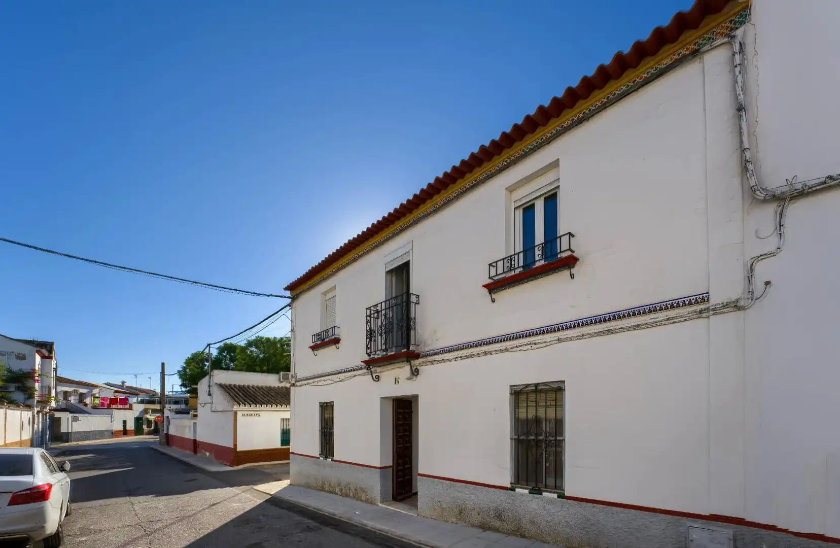 Vista exterior de Casa o xalet en venda en Aznalcázar amb Jardí privat