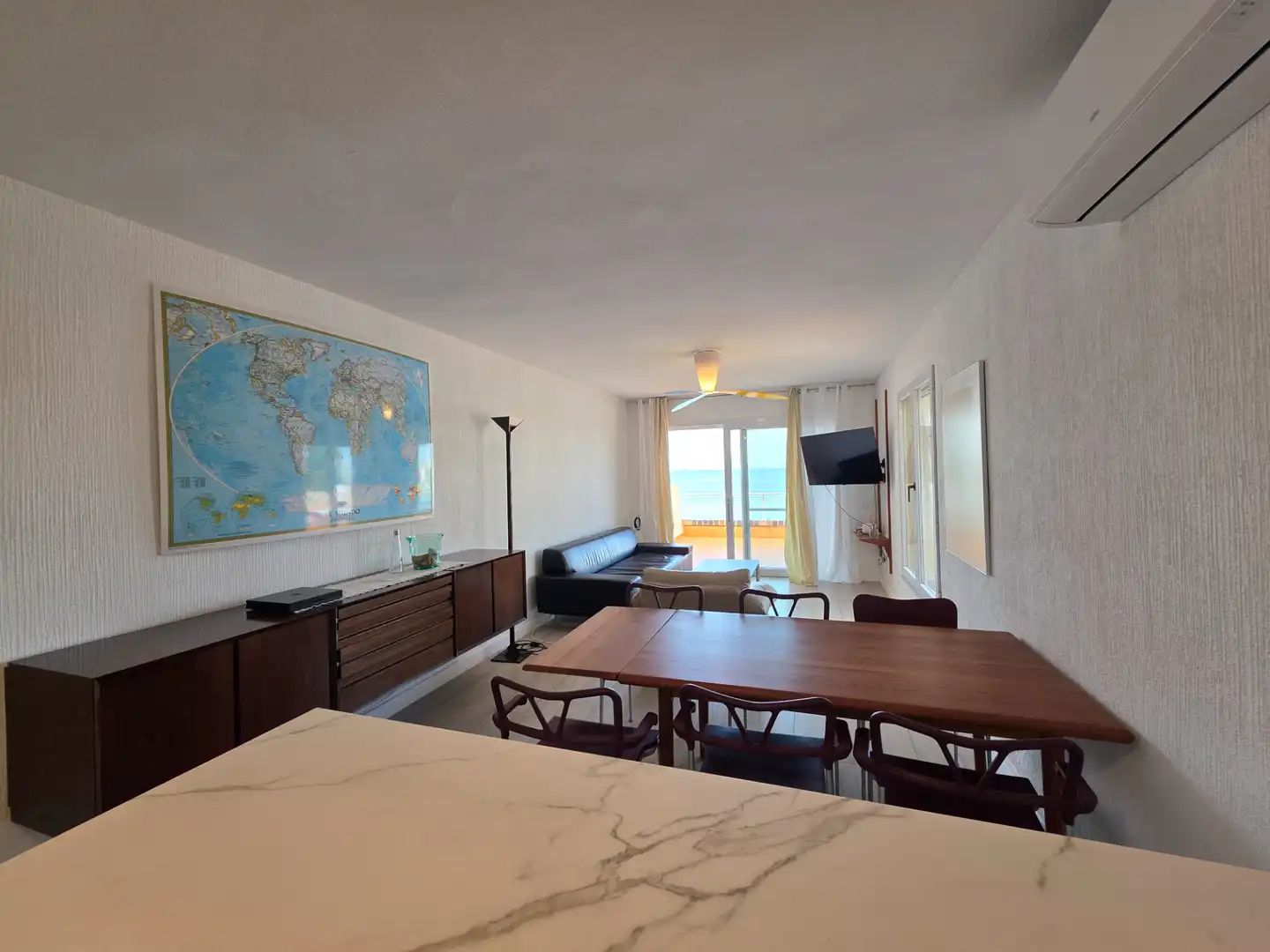 Sala de estar de Apartamento en venta en La Manga del Mar Menor con Aire acondicionado, Terraza y Trastero