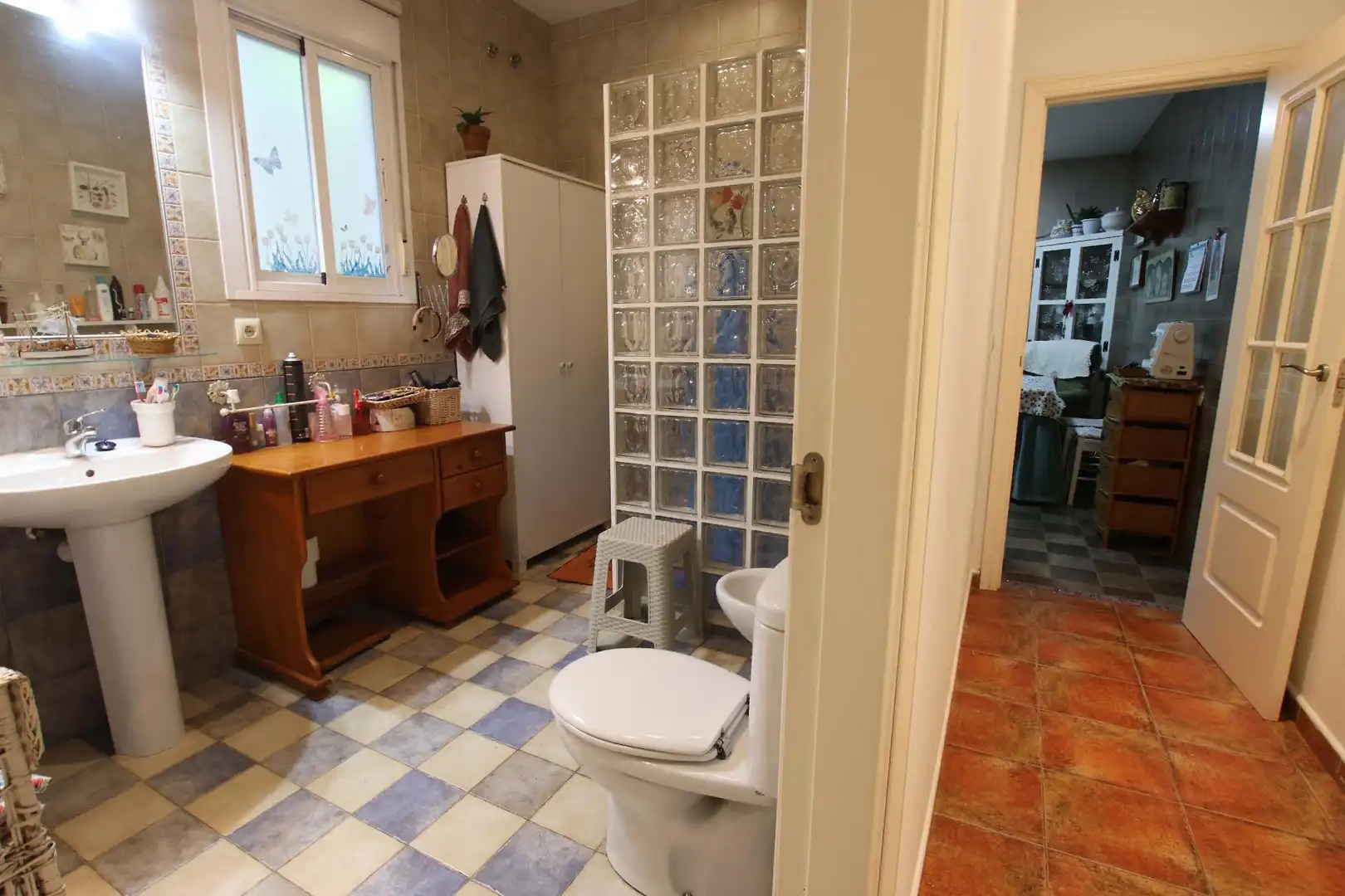 Bathroom of Houses for sale in Montijo  with Private garden and Terrace