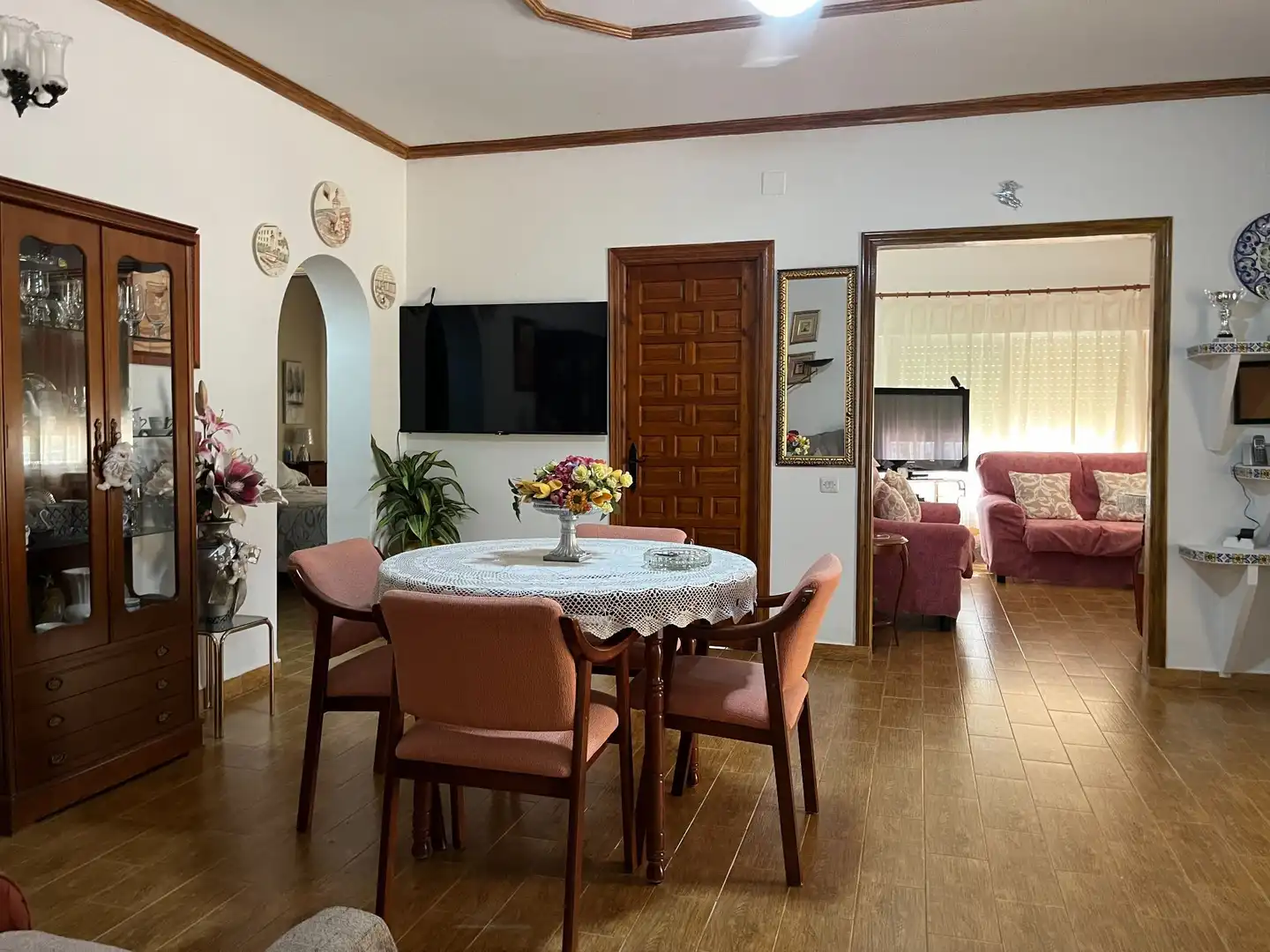 Dining room of Houses for sale in Agullent  with Air Conditioner, Heating and Private garden