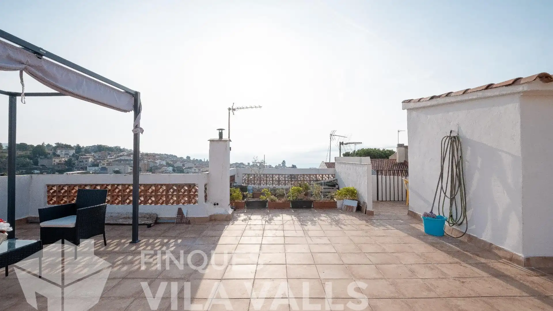 Terraza de Ático en venta en Sant Feliu de Codines con Terraza y Amueblado
