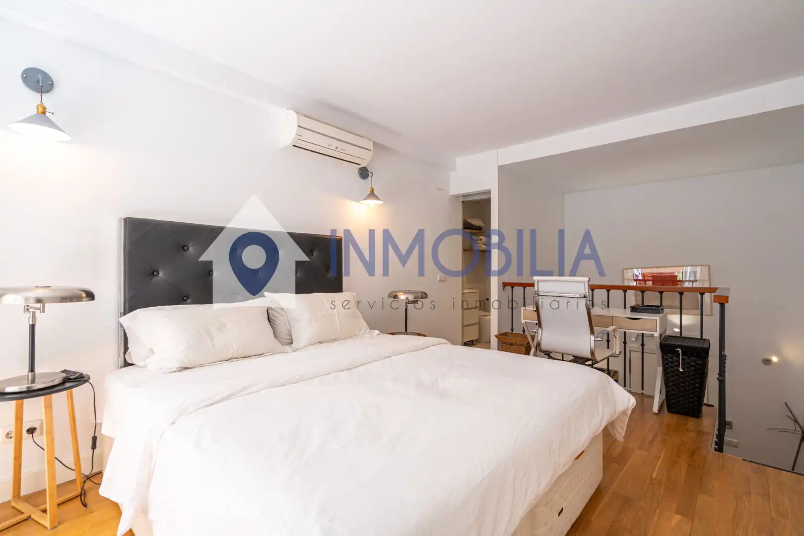 Schlafzimmer von Maisonette zum Verkauf in Madrid mit Klimaanlage, Heizung und Terrasse