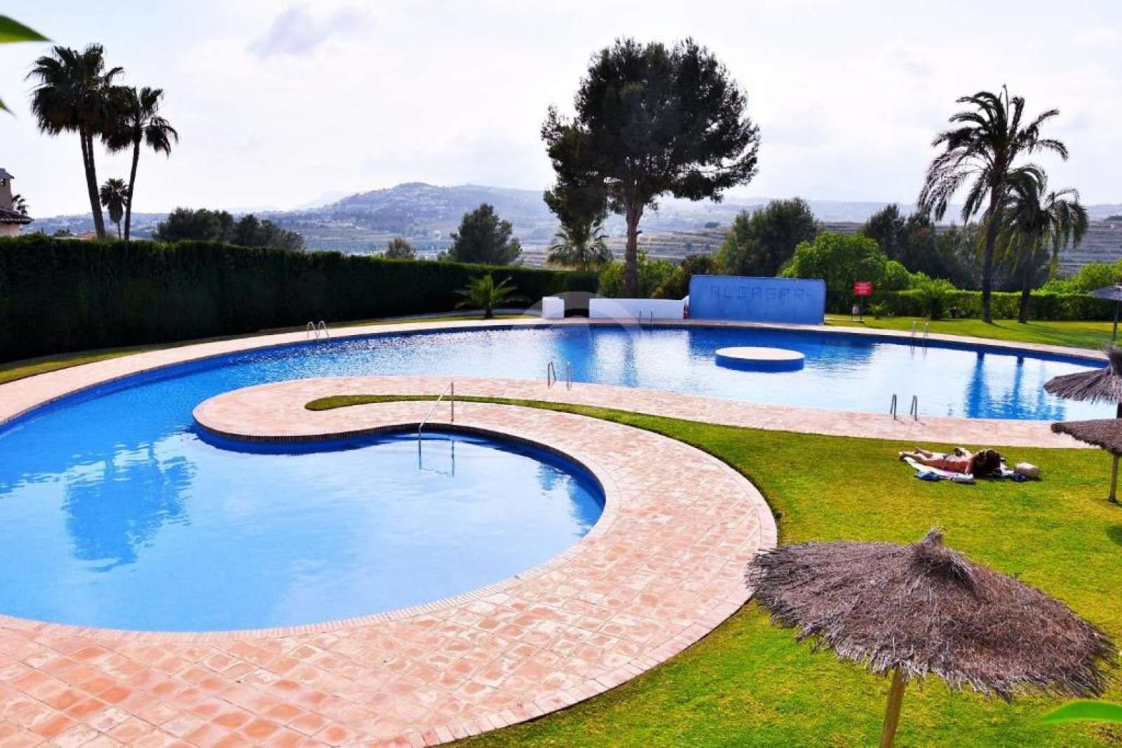 Piscina de Apartamento para compartir en Benitachell / El Poble Nou de Benitatxell con Aire acondicionado, Terraza y Amueblado