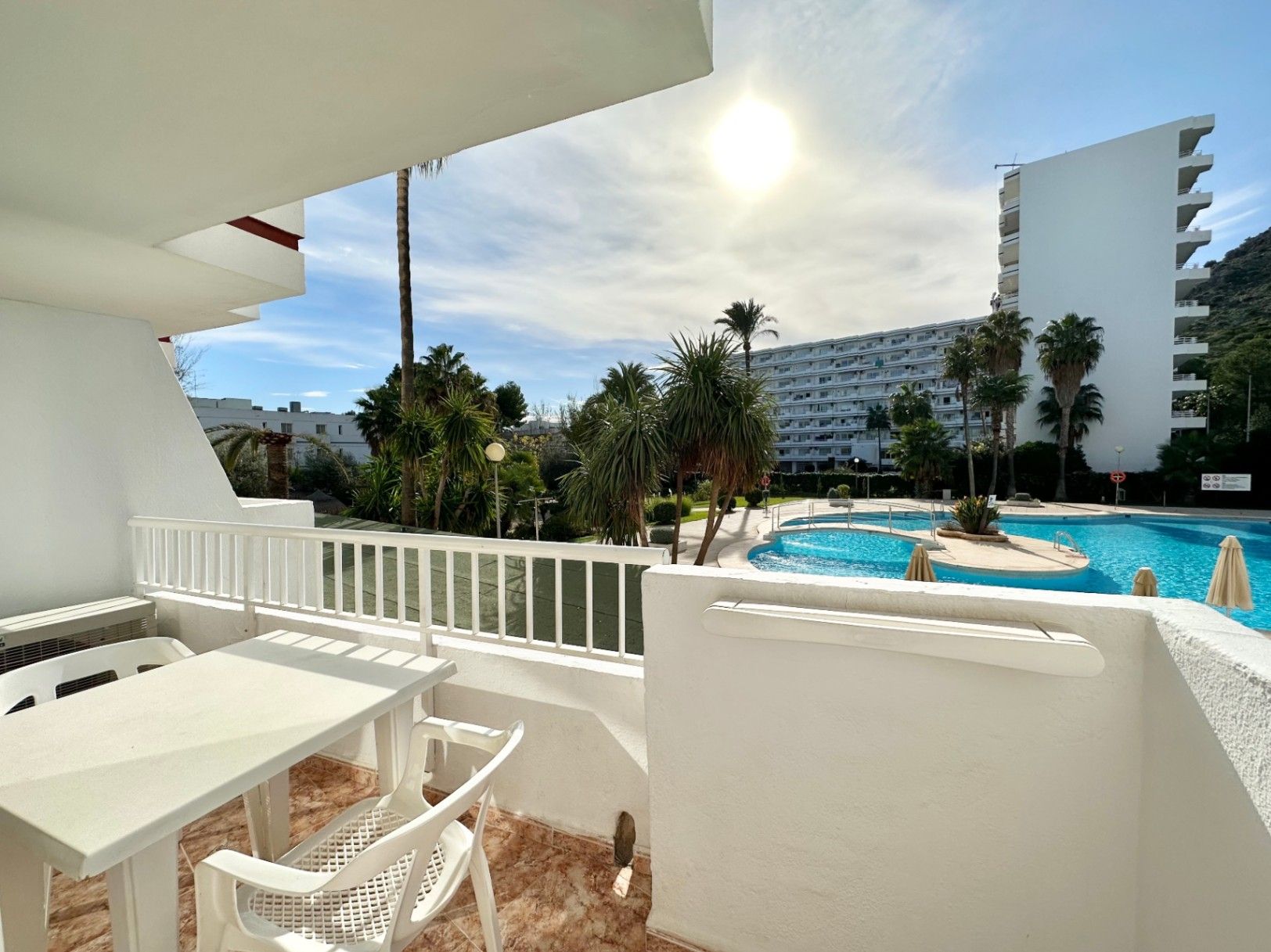 Vista exterior de Estudio de alquiler en Alcúdia con Aire acondicionado, Amueblado y Microondas