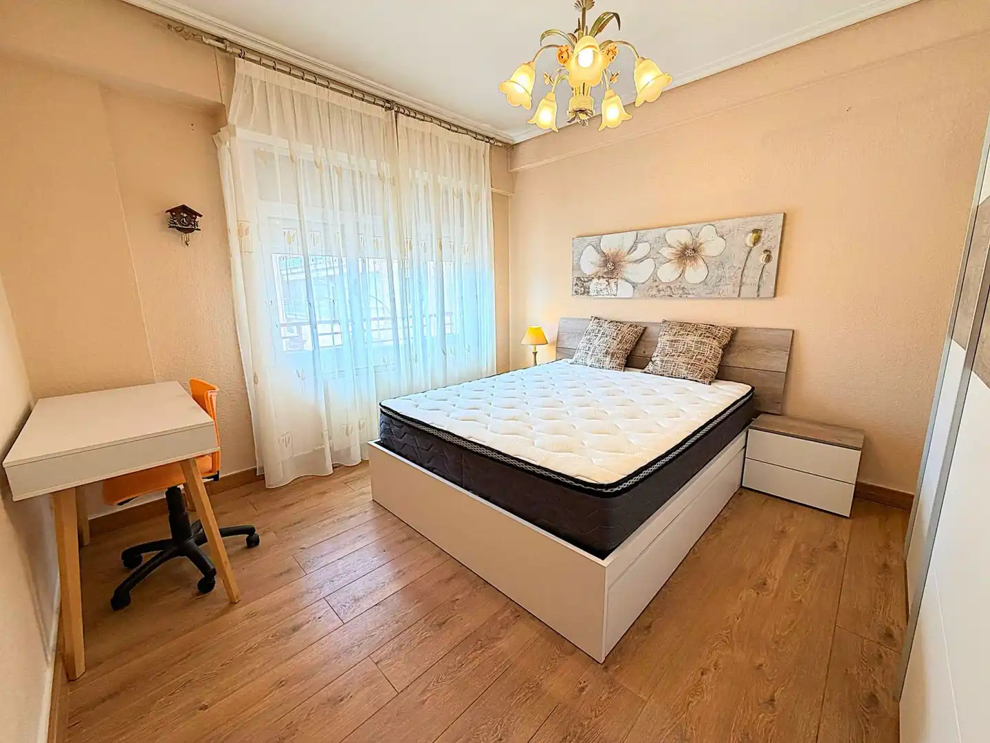 Bedroom of Flat for rent in Vitoria - Gasteiz  with Heating, Terrace and Furnished