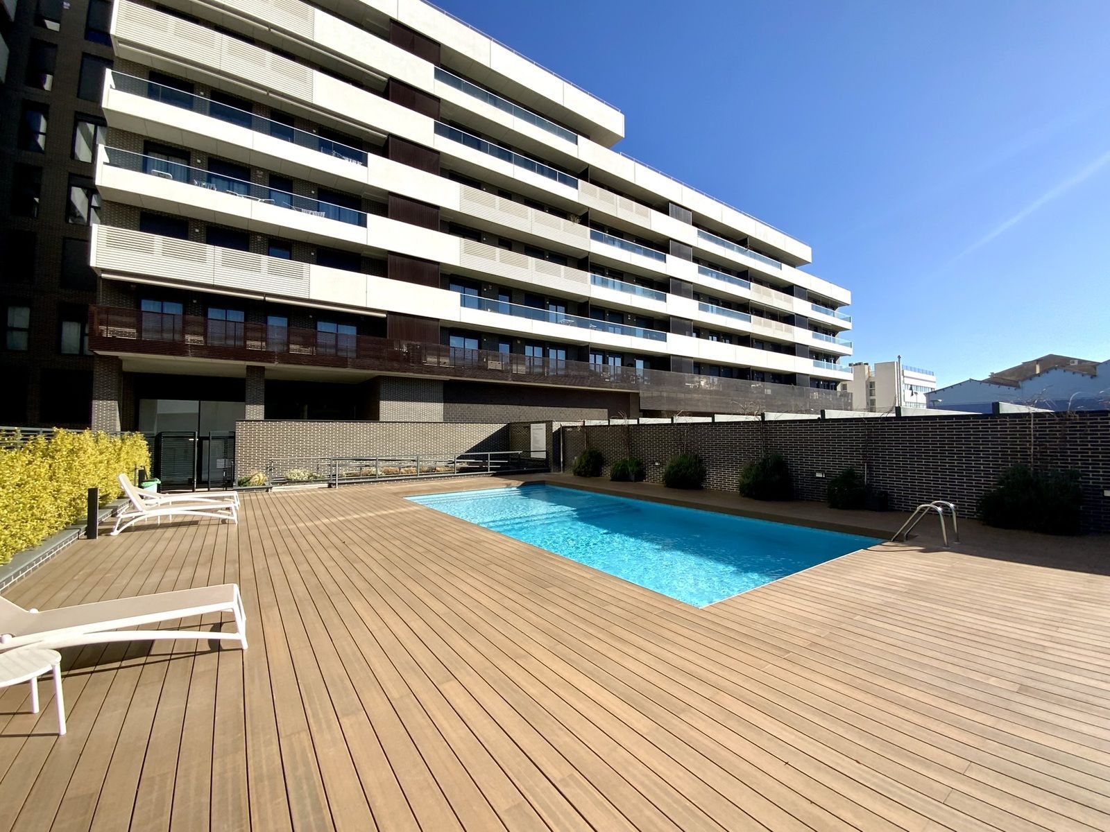 Swimming pool of Attic for sale in Montgat  with Air Conditioner, Terrace and Community pool