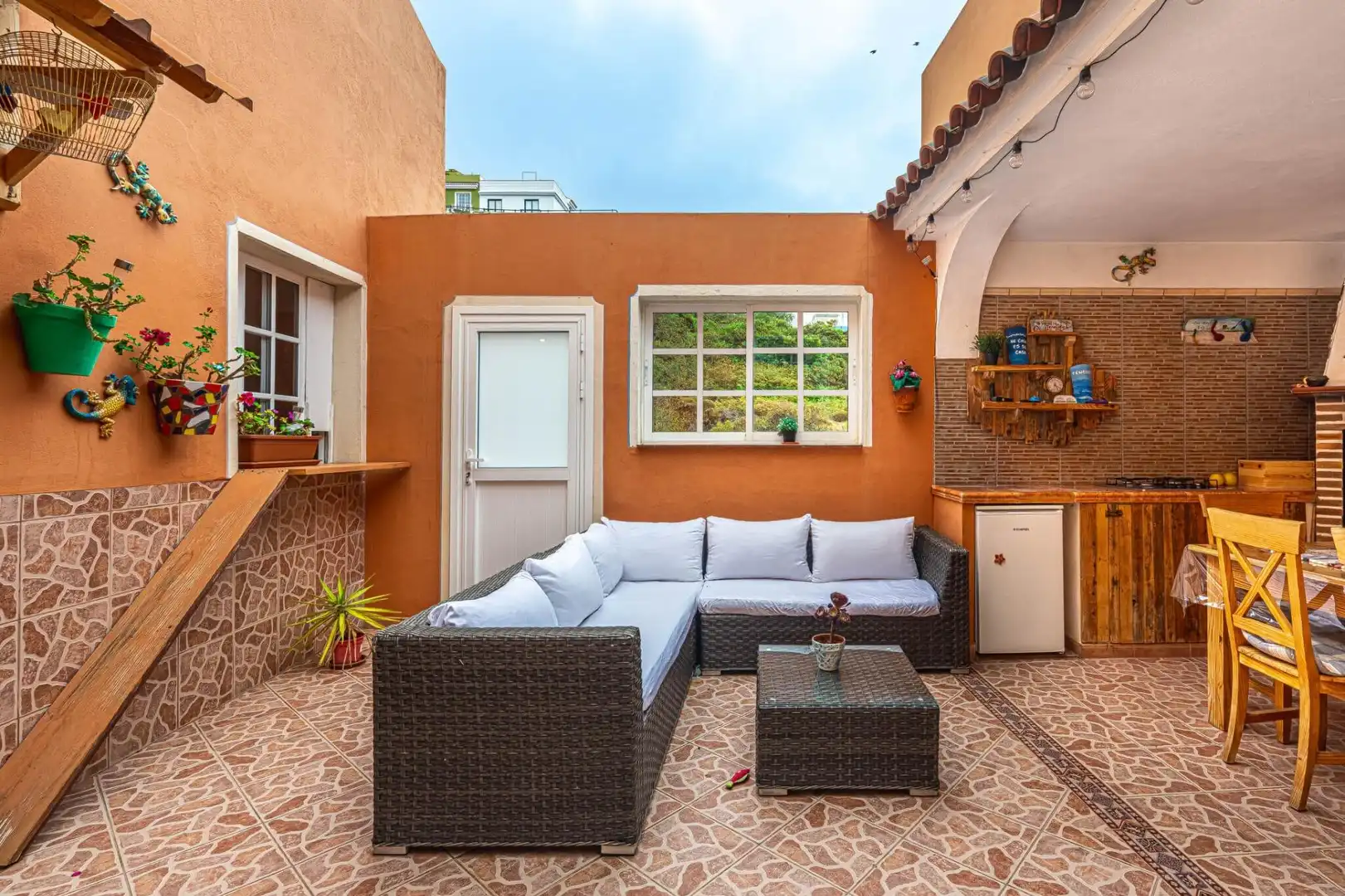 Terraza de Casa o chalet en venta en San Juan de la Rambla con Terraza, Trastero y Amueblado