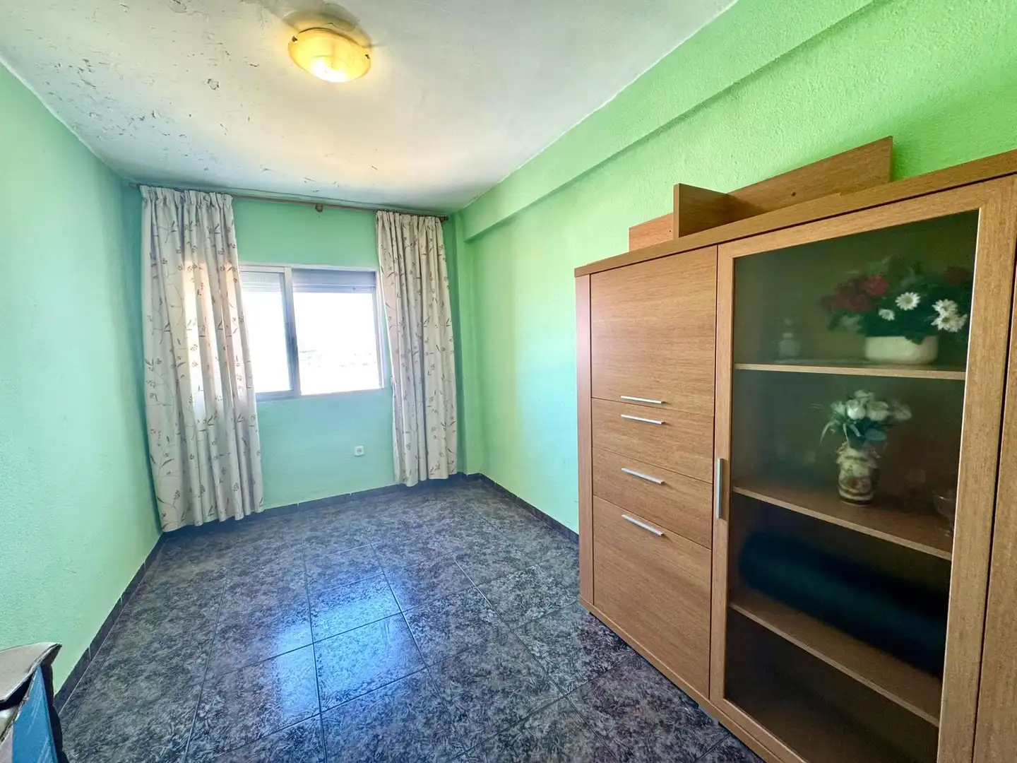 Bedroom of Flat for sale in Málaga