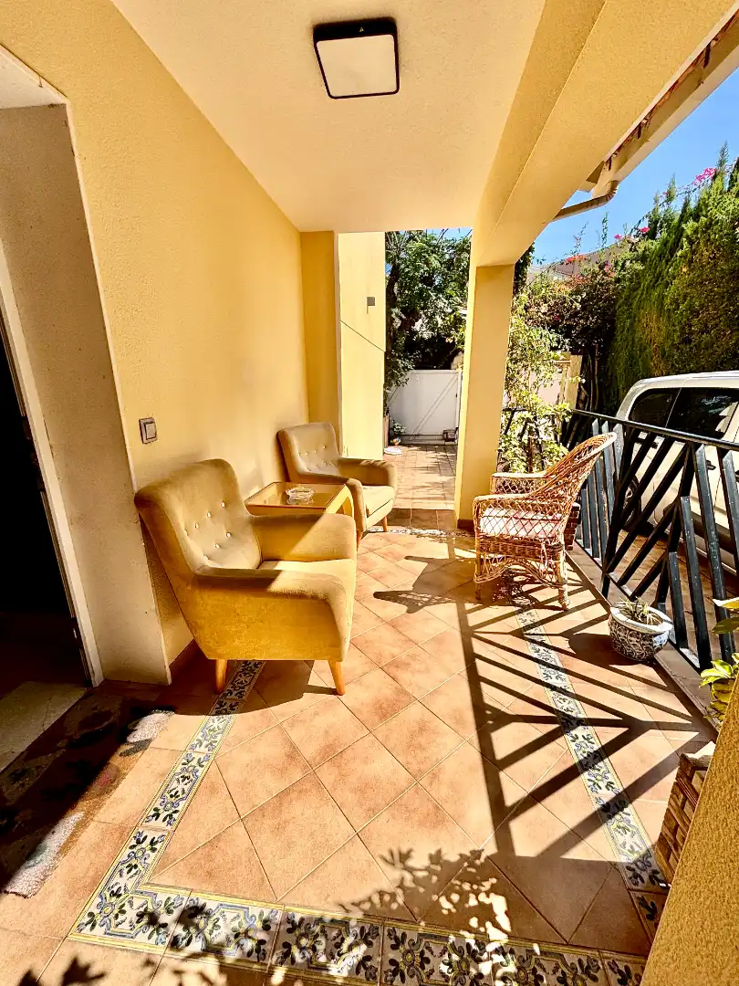 Terrassa de Casa o xalet en venda en Alicante / Alacant amb Aire condicionat, Calefacció i Jardí privat