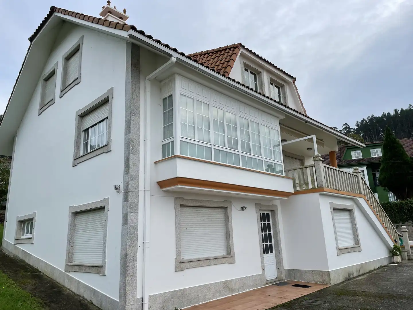 Vista exterior de Casa o chalet en venta en Cedeira con Calefacción, Jardín privado y Terraza