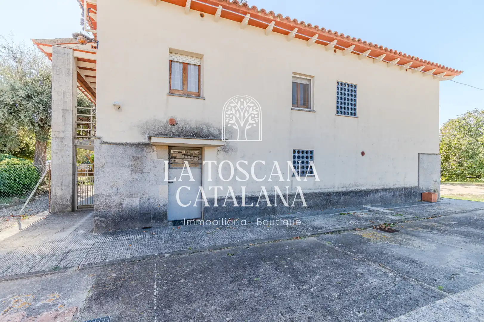 Vista exterior de Casa o chalet en venta en Caldes de Malavella con Calefacción, Jardín privado y Parquet