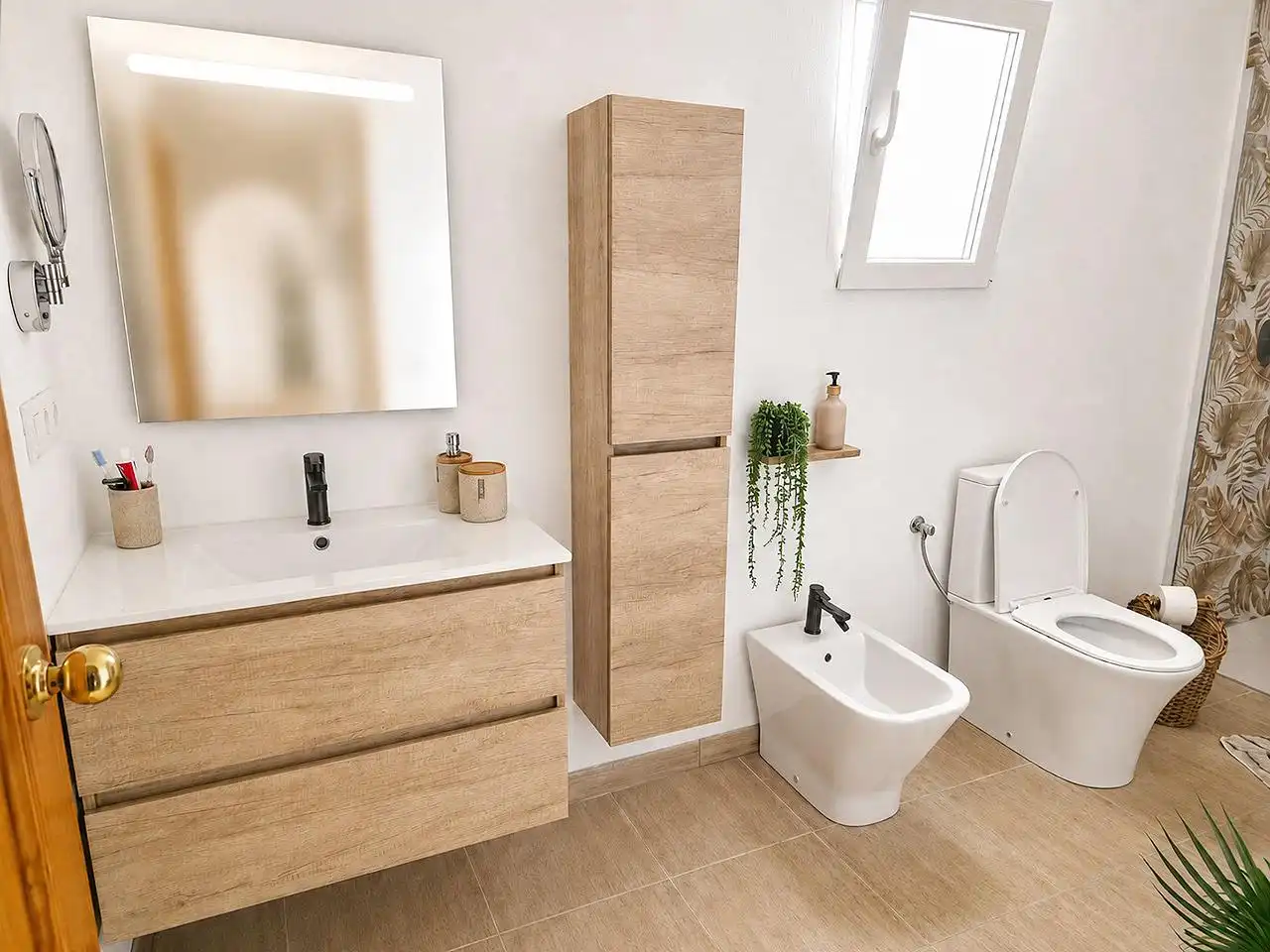Baño de Finca rústica en venta en Ulldecona con Jardín privado, Terraza y Piscina
