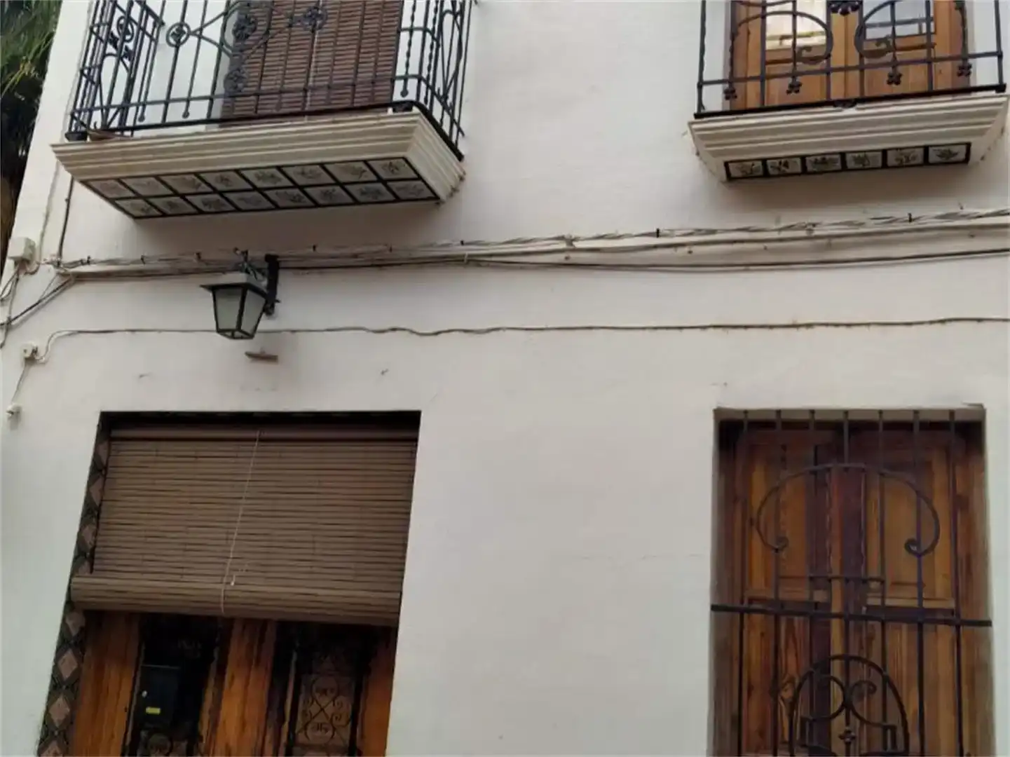Vista exterior de Casa adosada en venda en Benimuslem amb Aire condicionat i Balcó