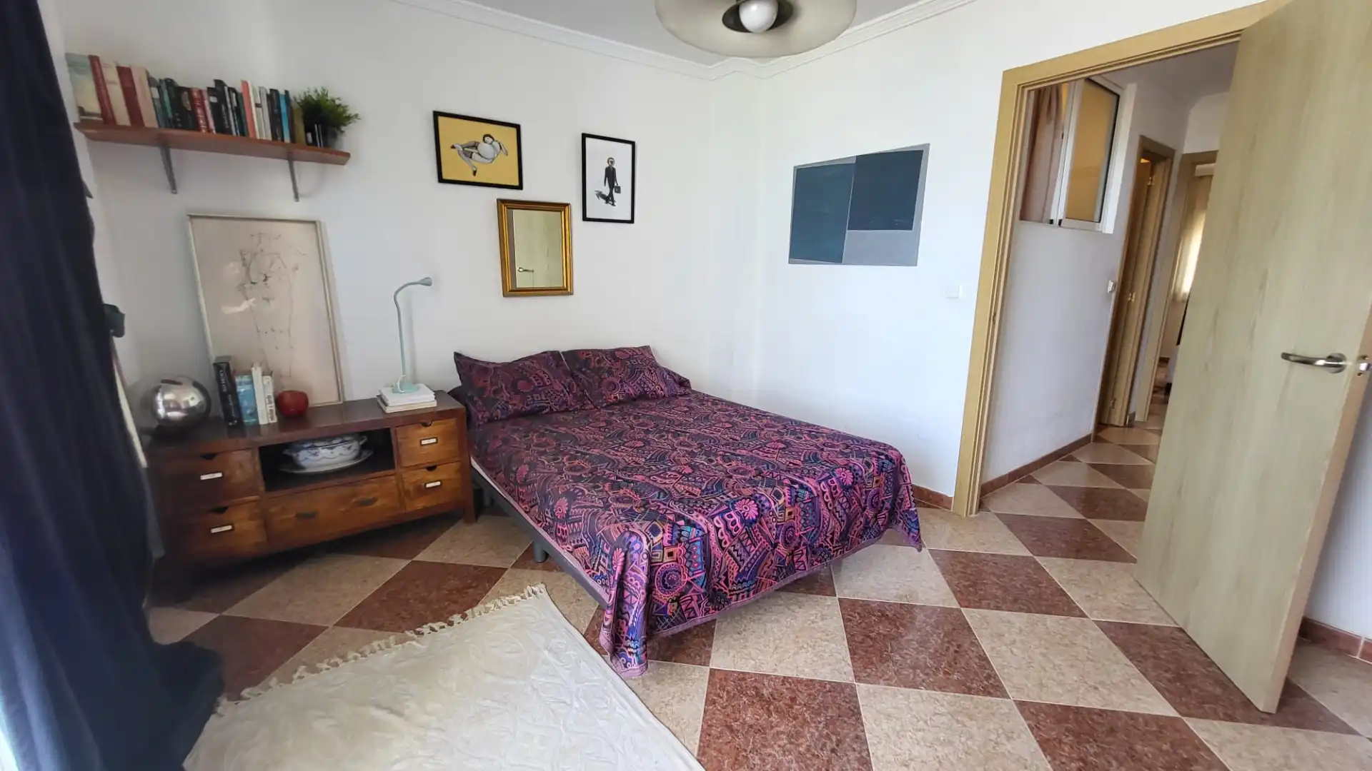 Dormitori de Casa adosada en venda en Rincón de la Victoria amb Terrassa, Traster i Moblat