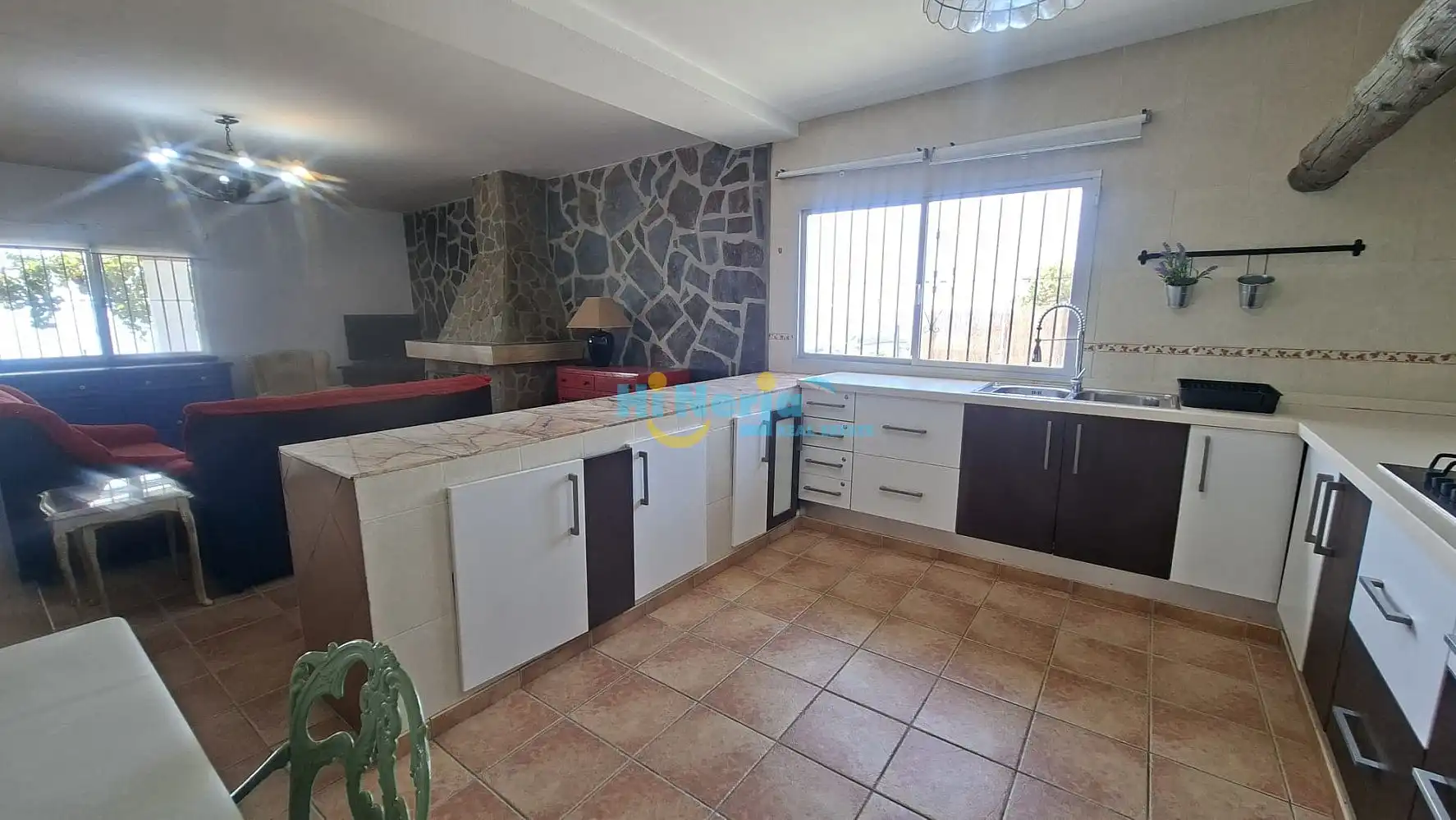 Cocina de Casa o chalet de alquiler en Vélez-Málaga con Terraza, Amueblado y Horno