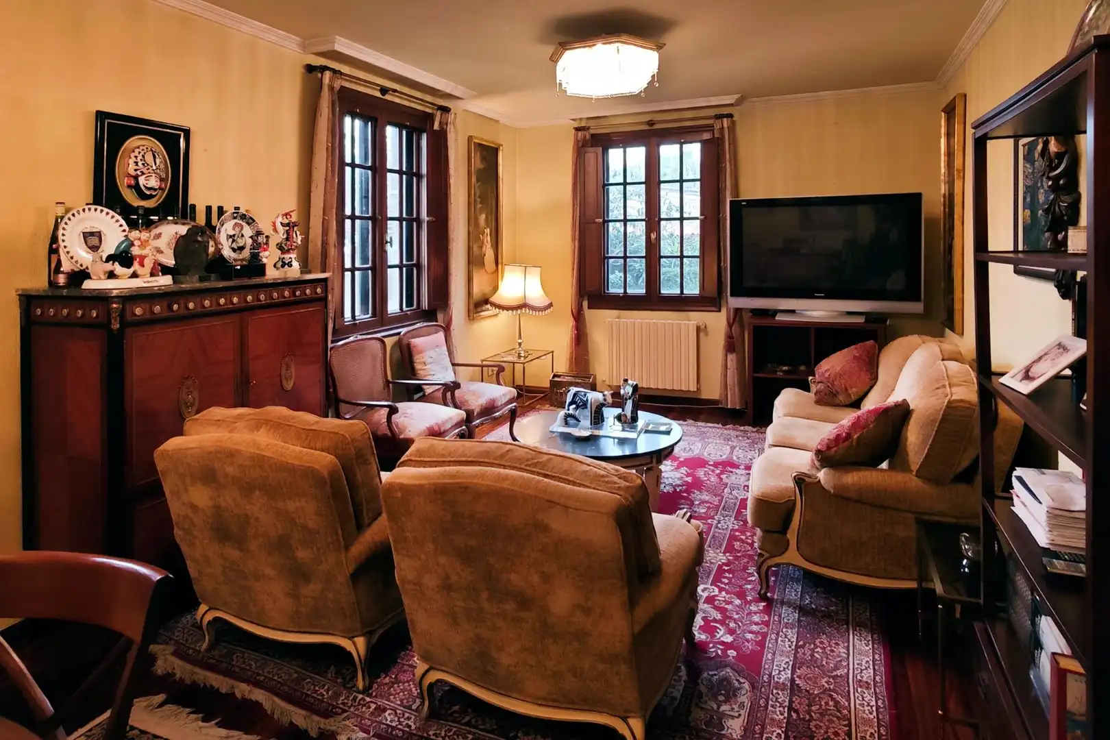 Sala de estar de Casa o chalet en venta en Vigo  con Jardín privado y Balcón