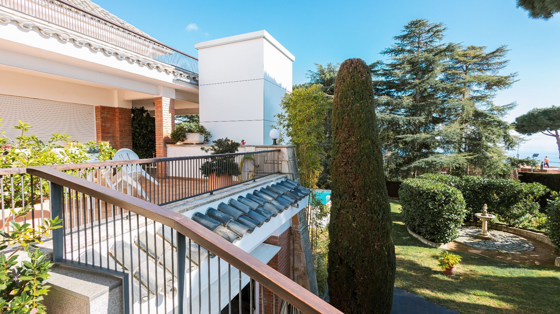 Jardí de Casa o xalet en venda en Mataró amb Calefacció, Jardí privat i Terrassa