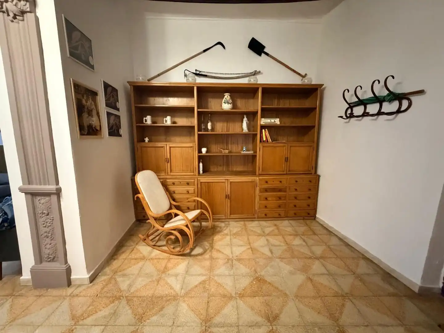 Sala de estar de Finca rústica en venta en Castelló de Rugat con Terraza, Trastero y Balcón