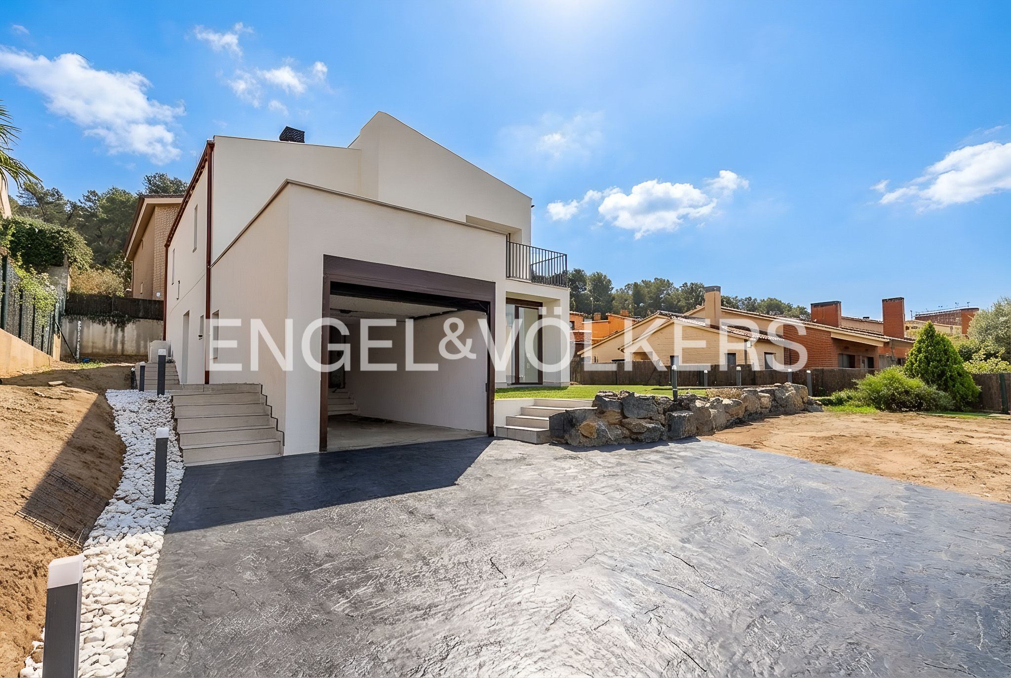 Vista exterior de Casa o chalet en venta en La Roca del Vallès con Calefacción, Jardín privado y Balcón