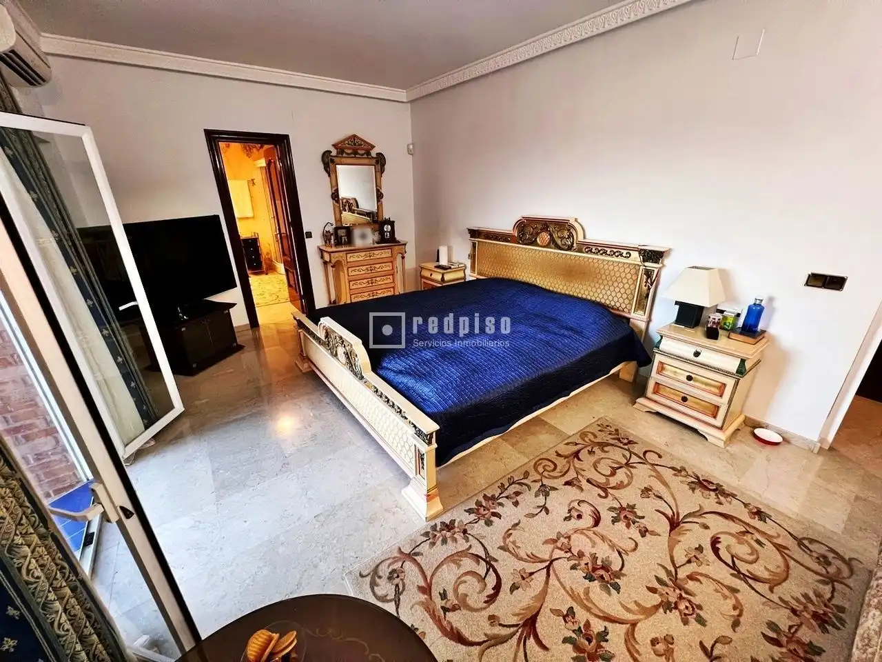 Bedroom of Houses for rent in Málaga  with Air Conditioner, Heating and Private garden