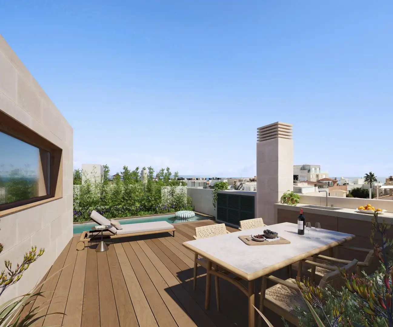 Terraza de Casa o chalet en venta en  Palma de Mallorca