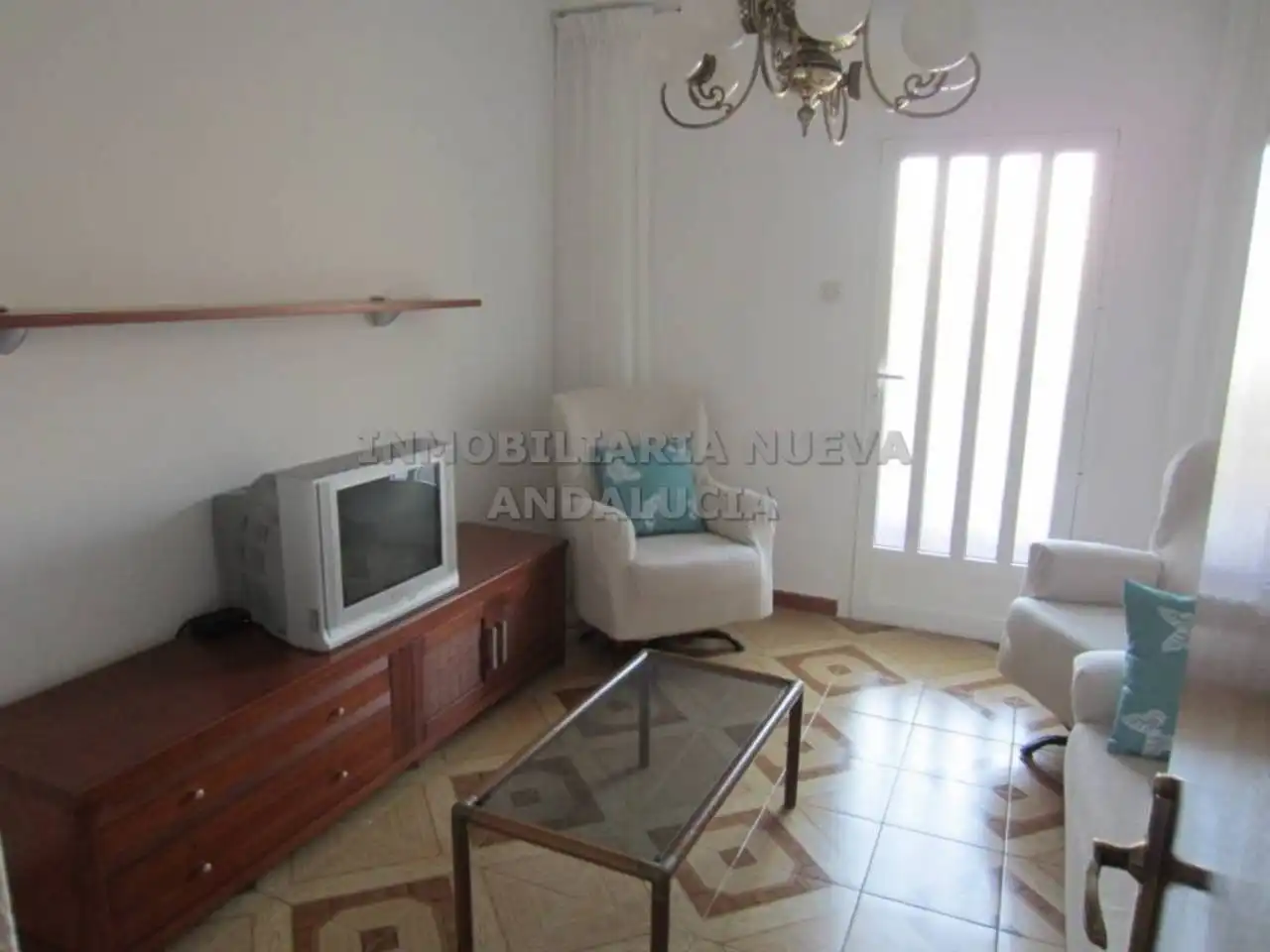 Living room of Flat for rent in Almería  with Furnished