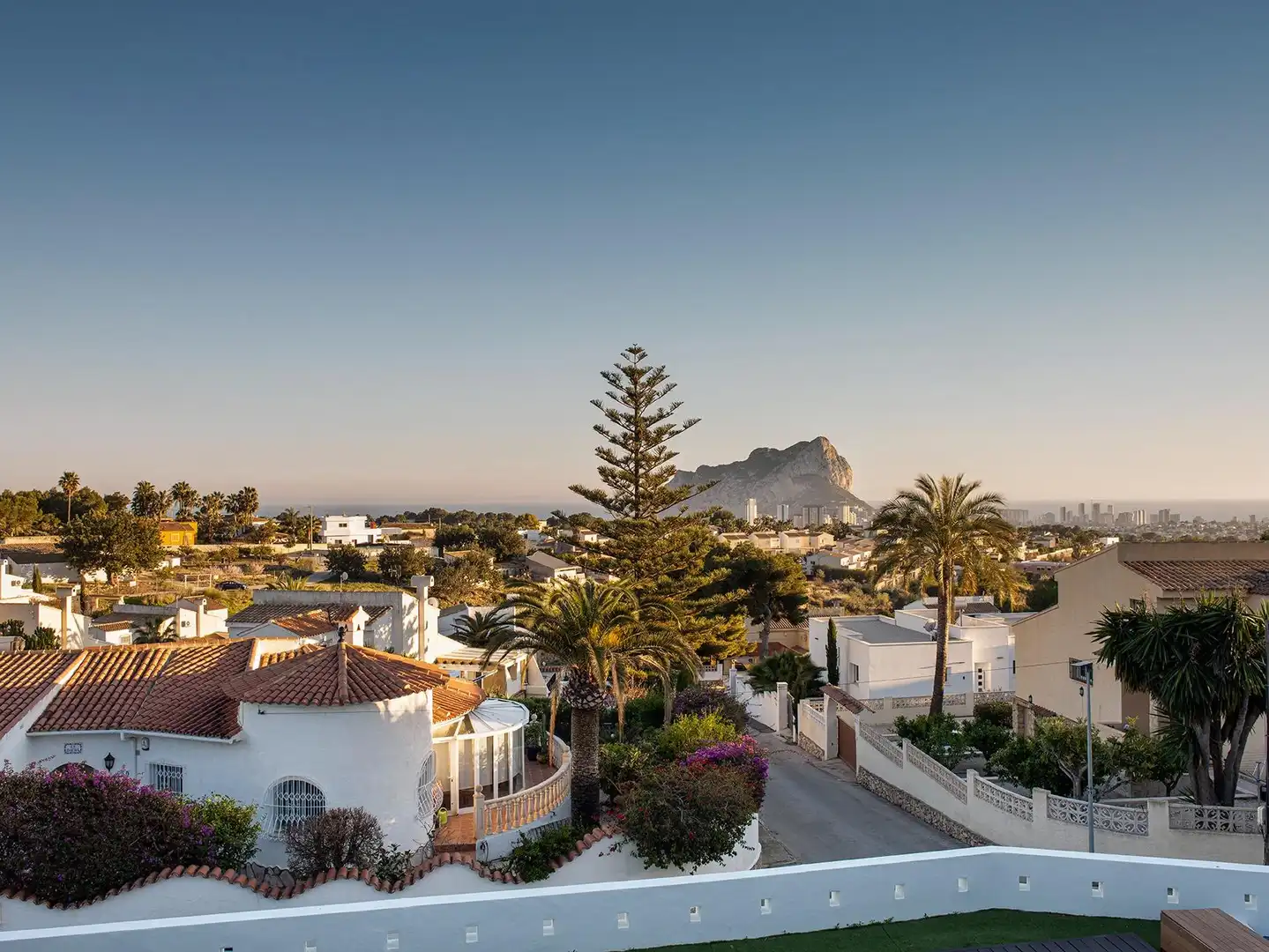 Exterior view of Houses for sale in Calpe / Calp  with Air Conditioner, Heating and Private garden