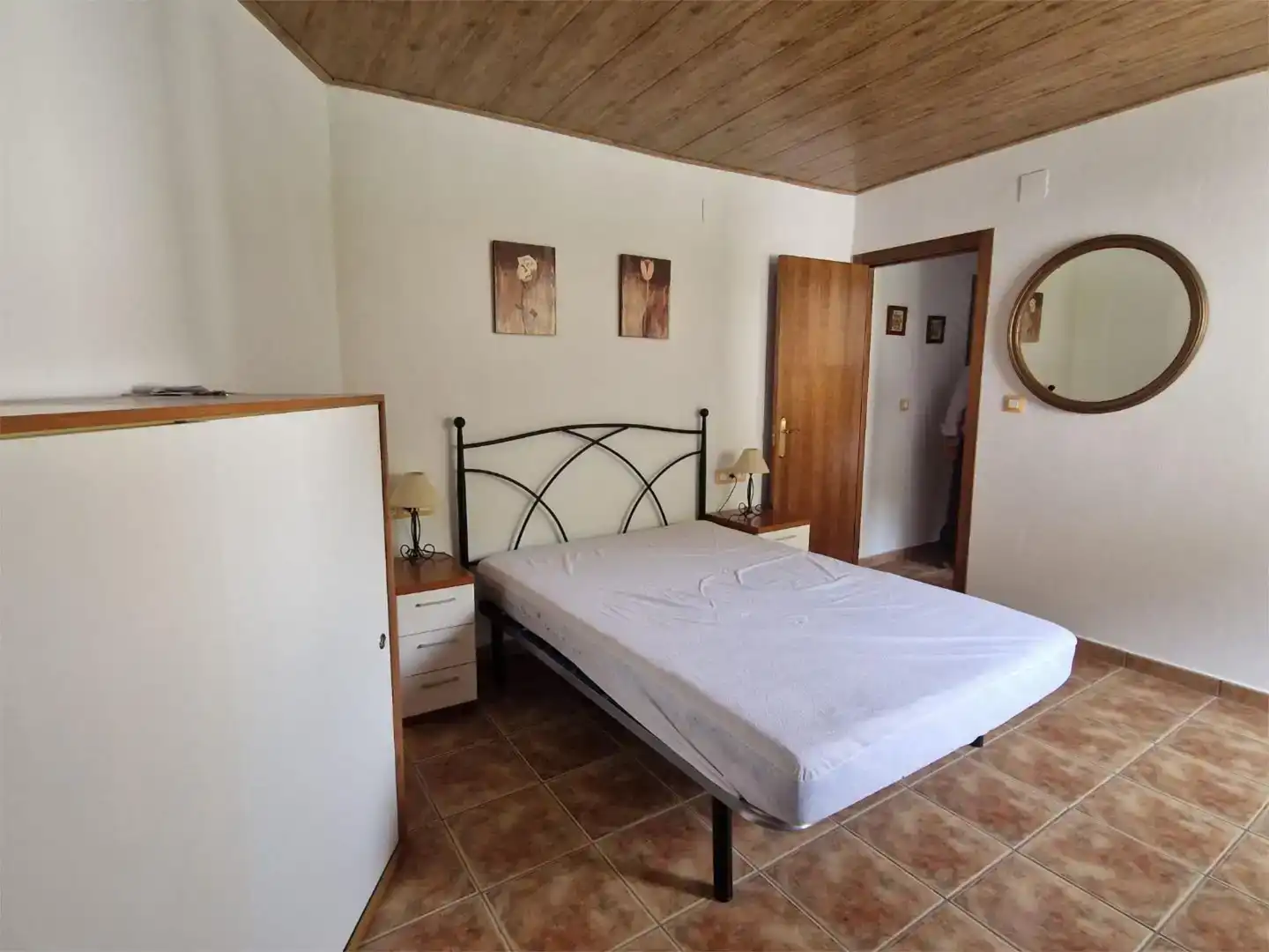 Dormitori de Casa o xalet en venda en Bogarra amb Aire condicionat i Balcó