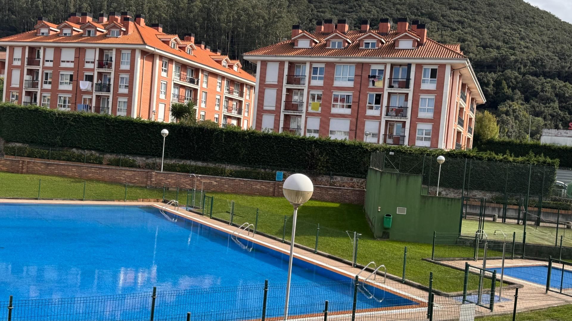 Swimming pool of Apartment for sale in Entrambasaguas  with Heating, Terrace and Storage room
