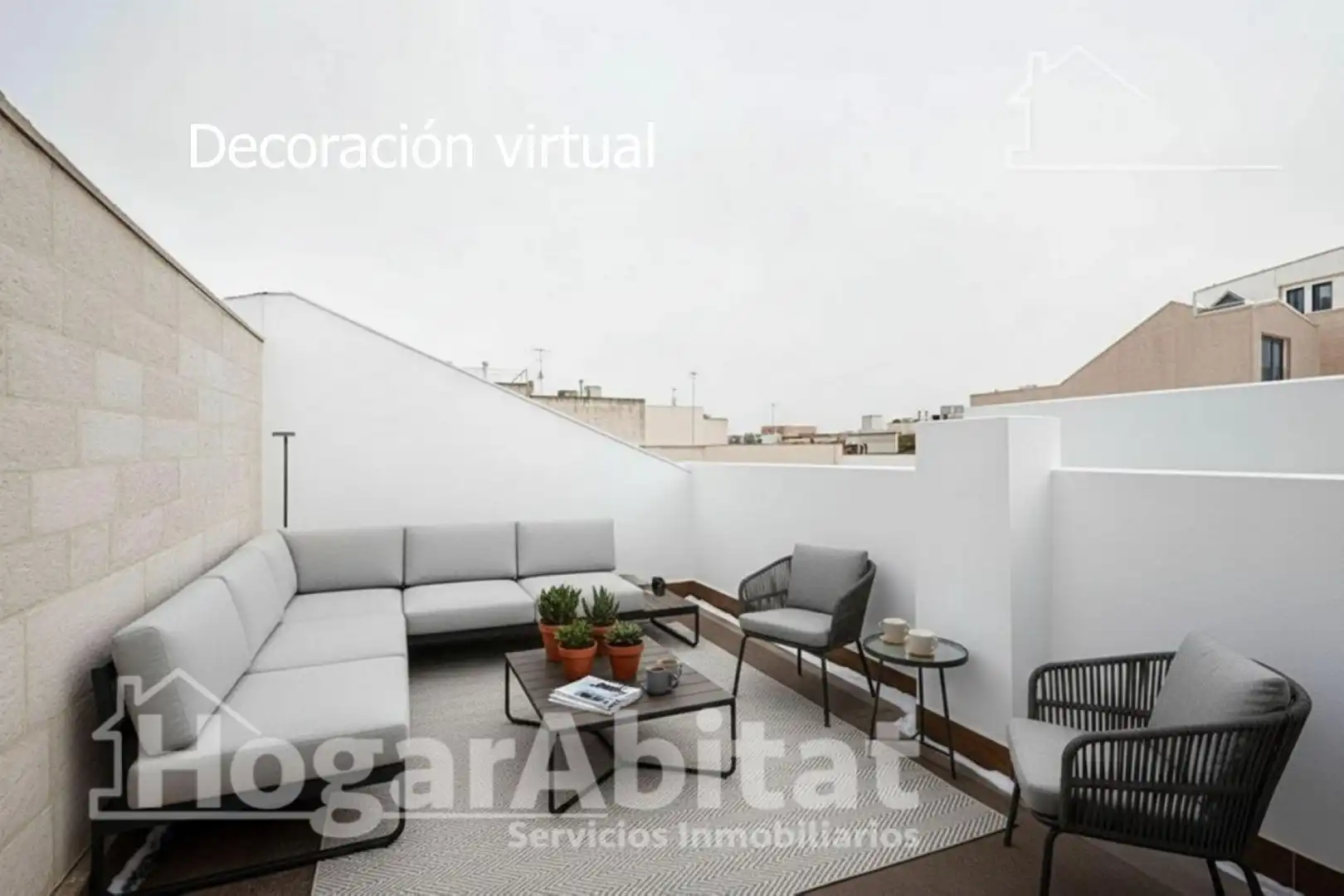 Terrace of Houses for sale in Burriana / Borriana  with Terrace and Balcony