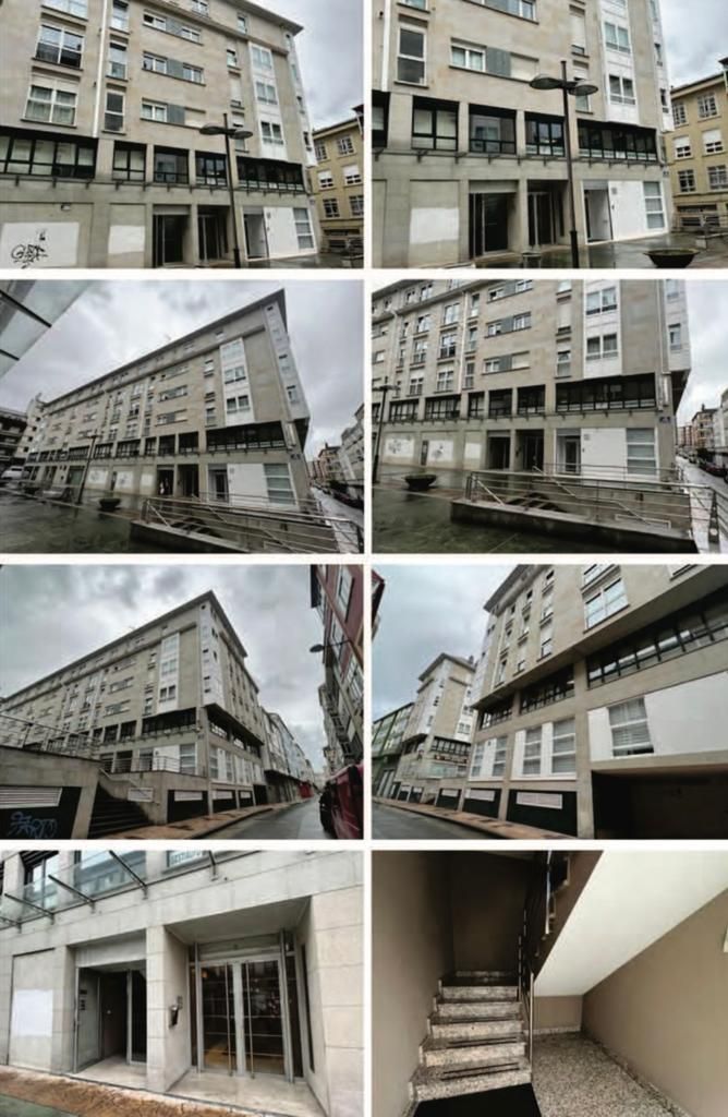 Vista exterior de Oficina en venda en Lugo Capital amb Aire condicionat