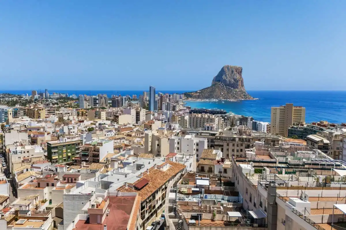 Vista exterior de Apartamento en venta en Calpe / Calp