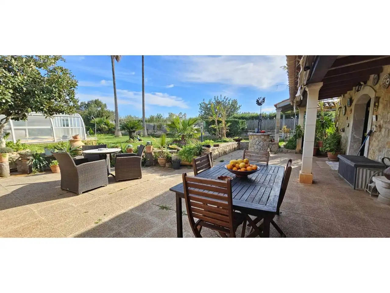 Jardín de Finca rústica en venta en Binissalem con Aire acondicionado, Calefacción y Jardín privado