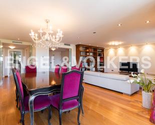 Dining room of Apartment to rent in  Valencia Capital  with Air Conditioner, Terrace and Balcony