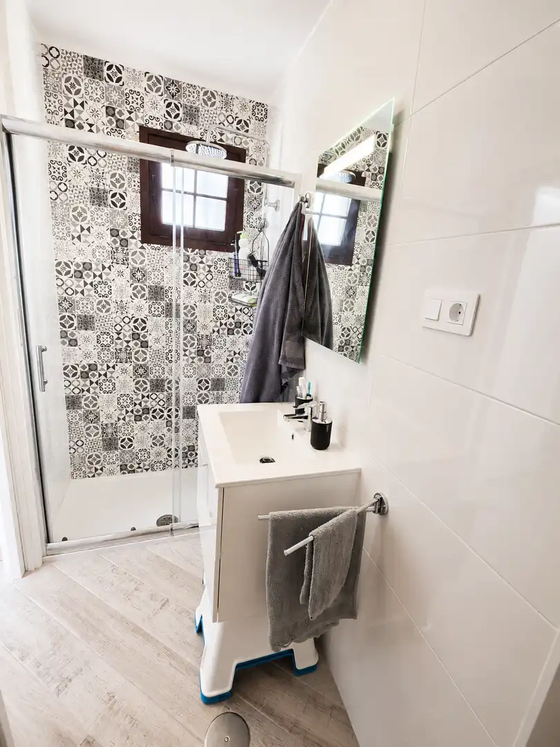 Baño de Estudio en venta en Antigua con Aire acondicionado, Amueblado y Piscina comunitaria