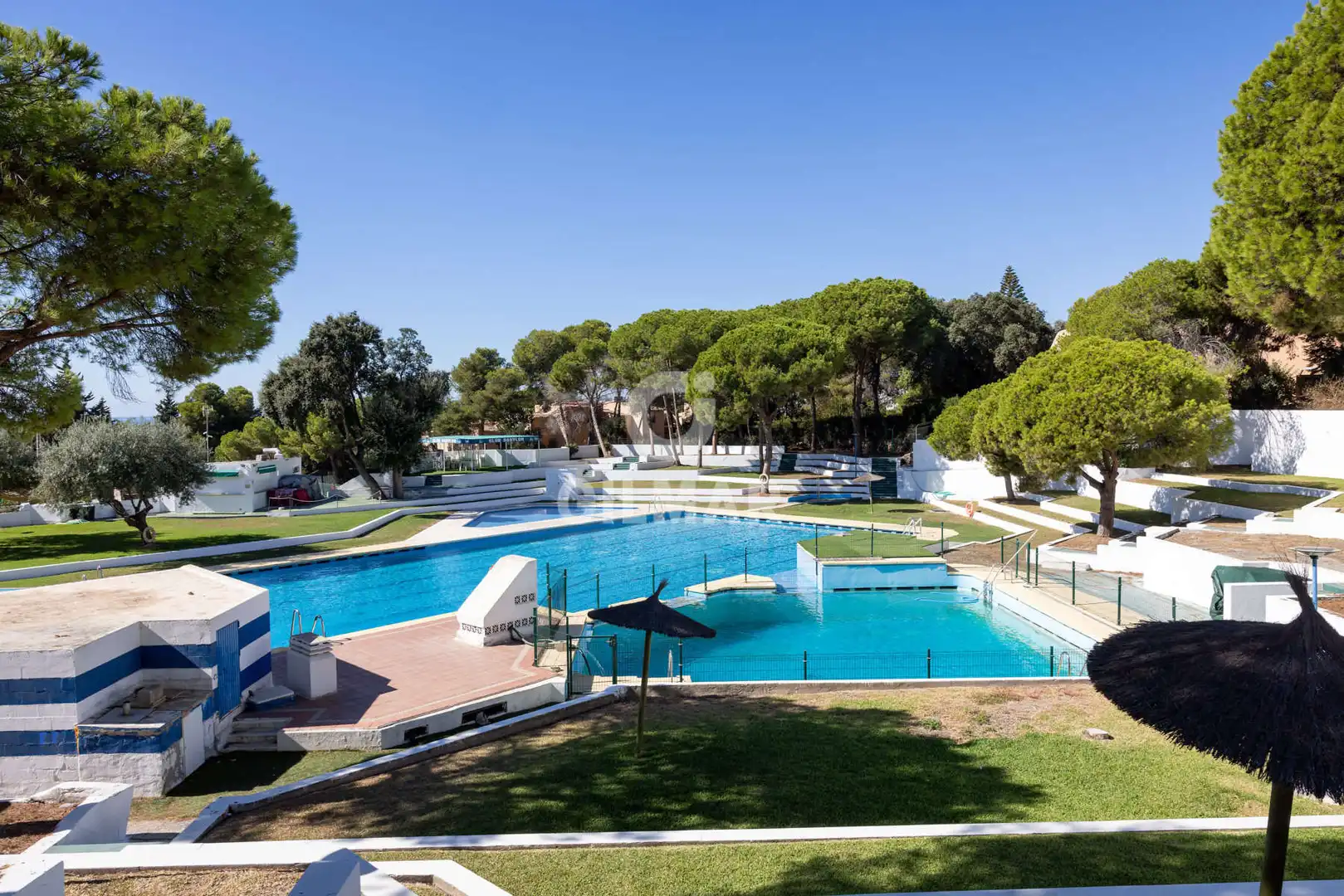 Swimming pool of Detached homes for sale in Estepona  with Private garden and Swimming Pool