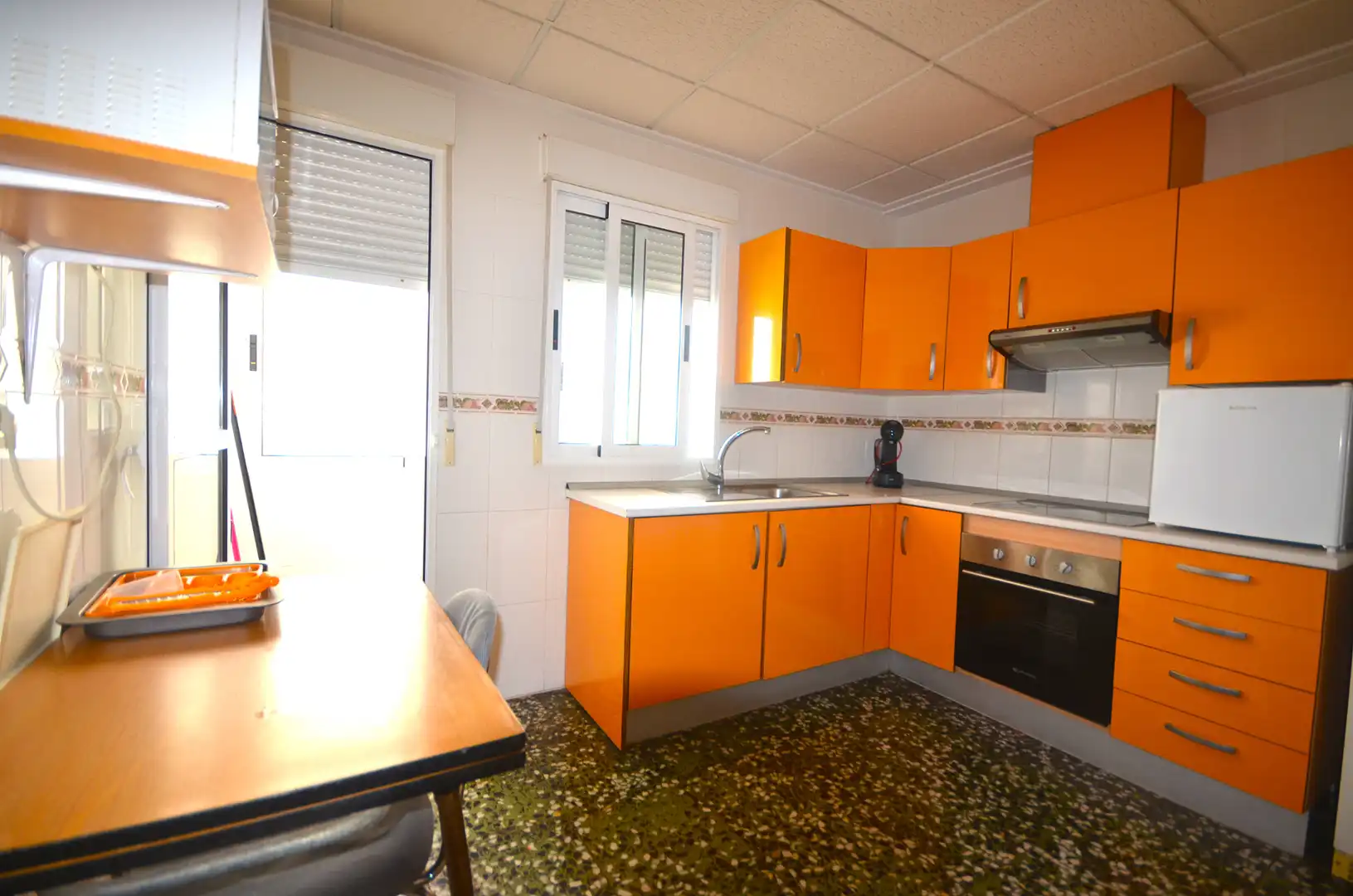 Kitchen of Flat for rent in Murcia  with Furnished, Oven and Washing machine