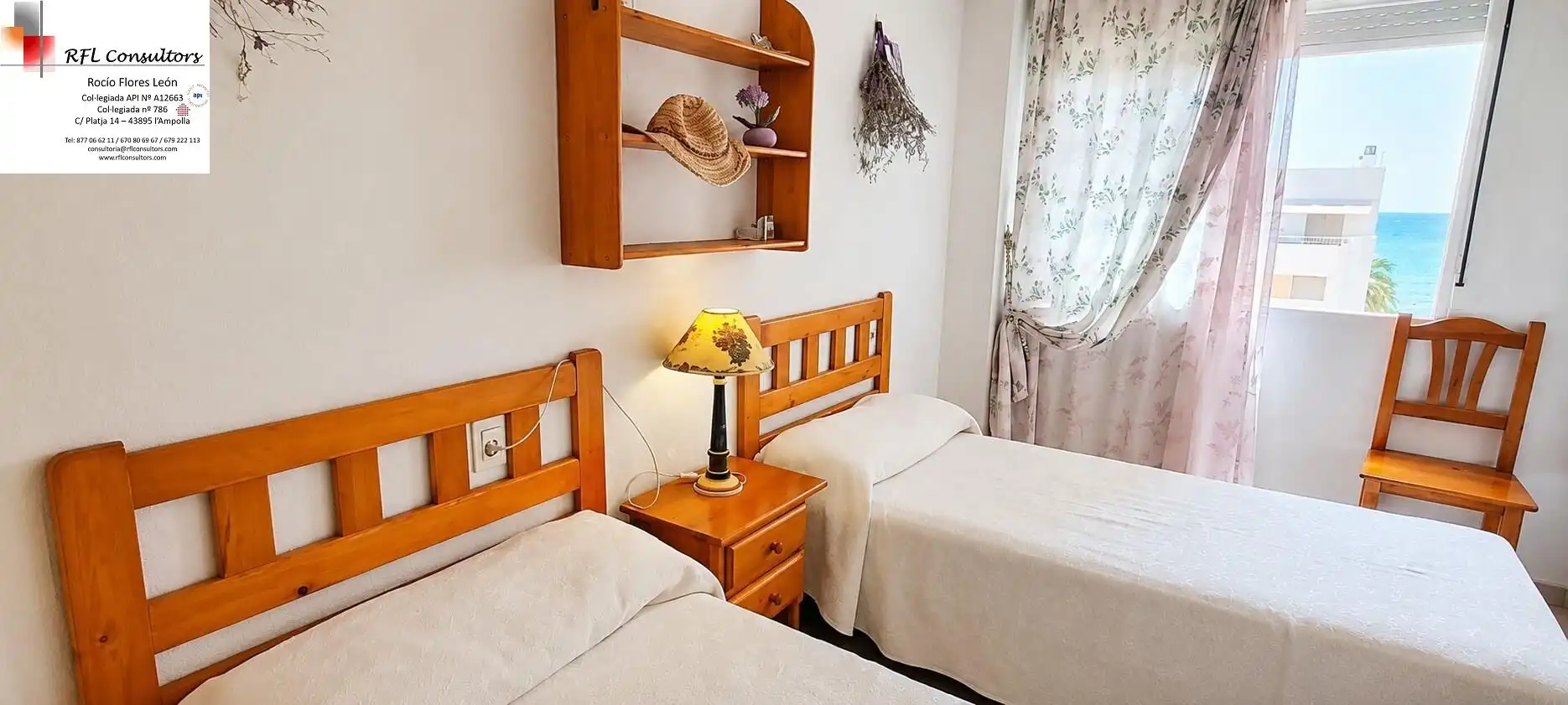 Schlafzimmer von Wohnungen zum Verkauf in Torreblanca mit Privatgarten, Terrasse und Abstellraum