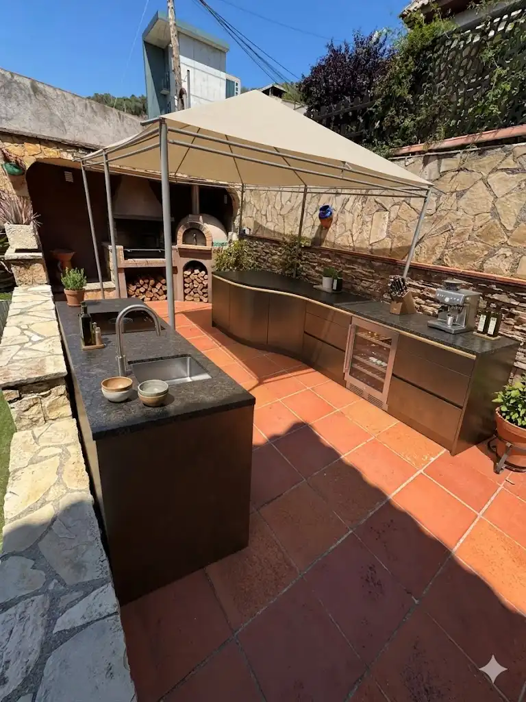 Cocina de Casa adosada en venta en La Palma de Cervelló con Aire acondicionado, Calefacción y Terraza