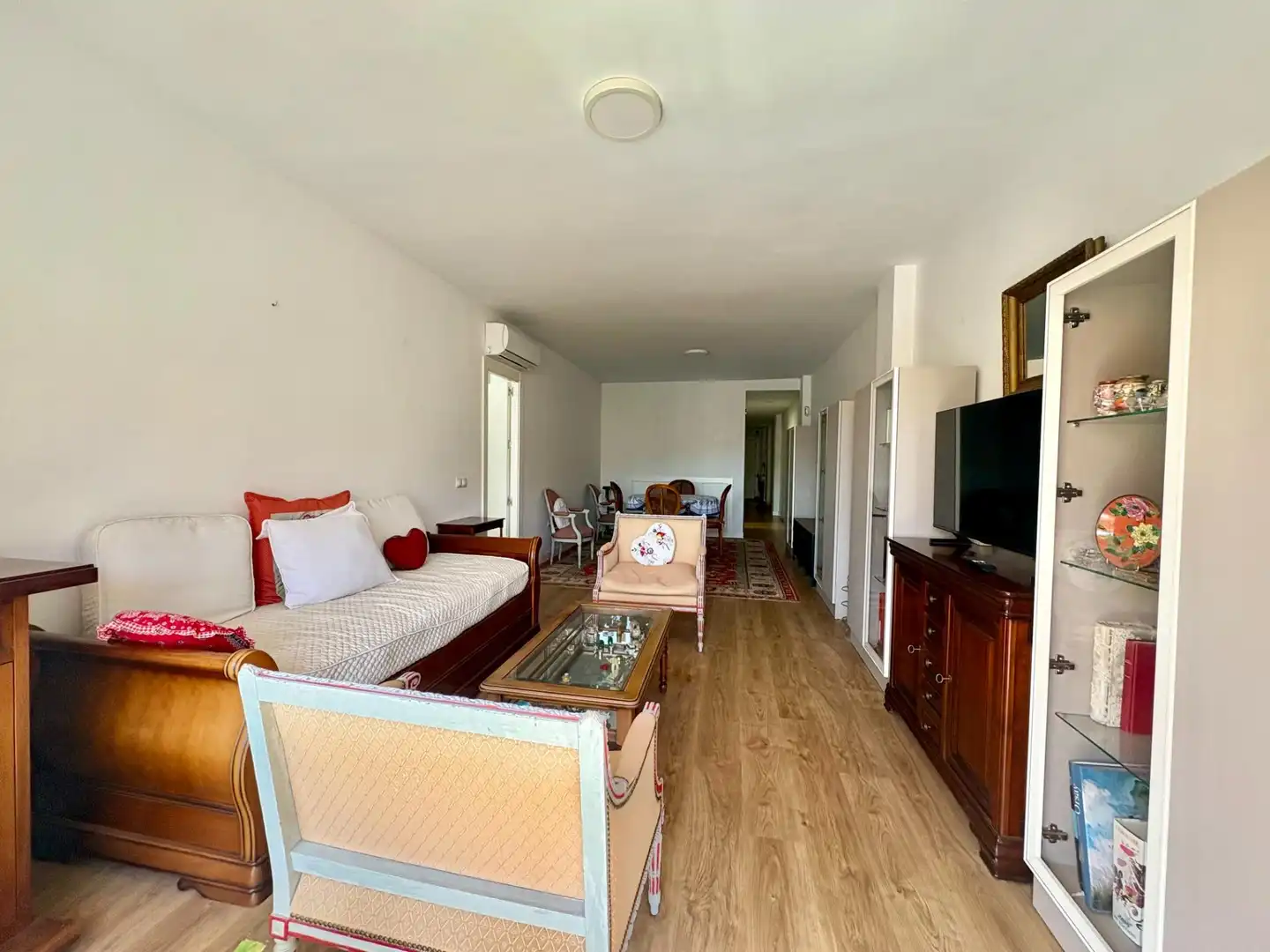 Sala de estar de Piso en venta en Málaga con Aire acondicionado, Terraza y Amueblado